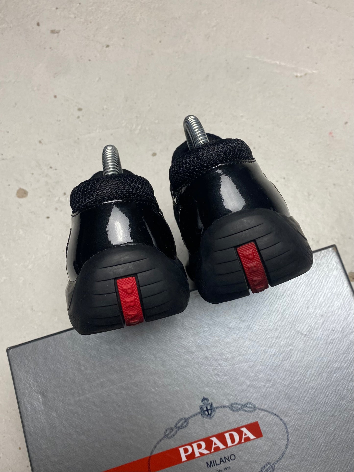 2010 Prada Americas Cup Patent Trainers