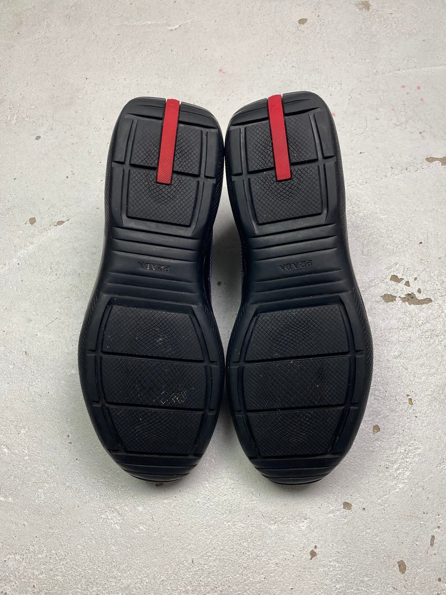 Prada Americas Cup Patent Trainers