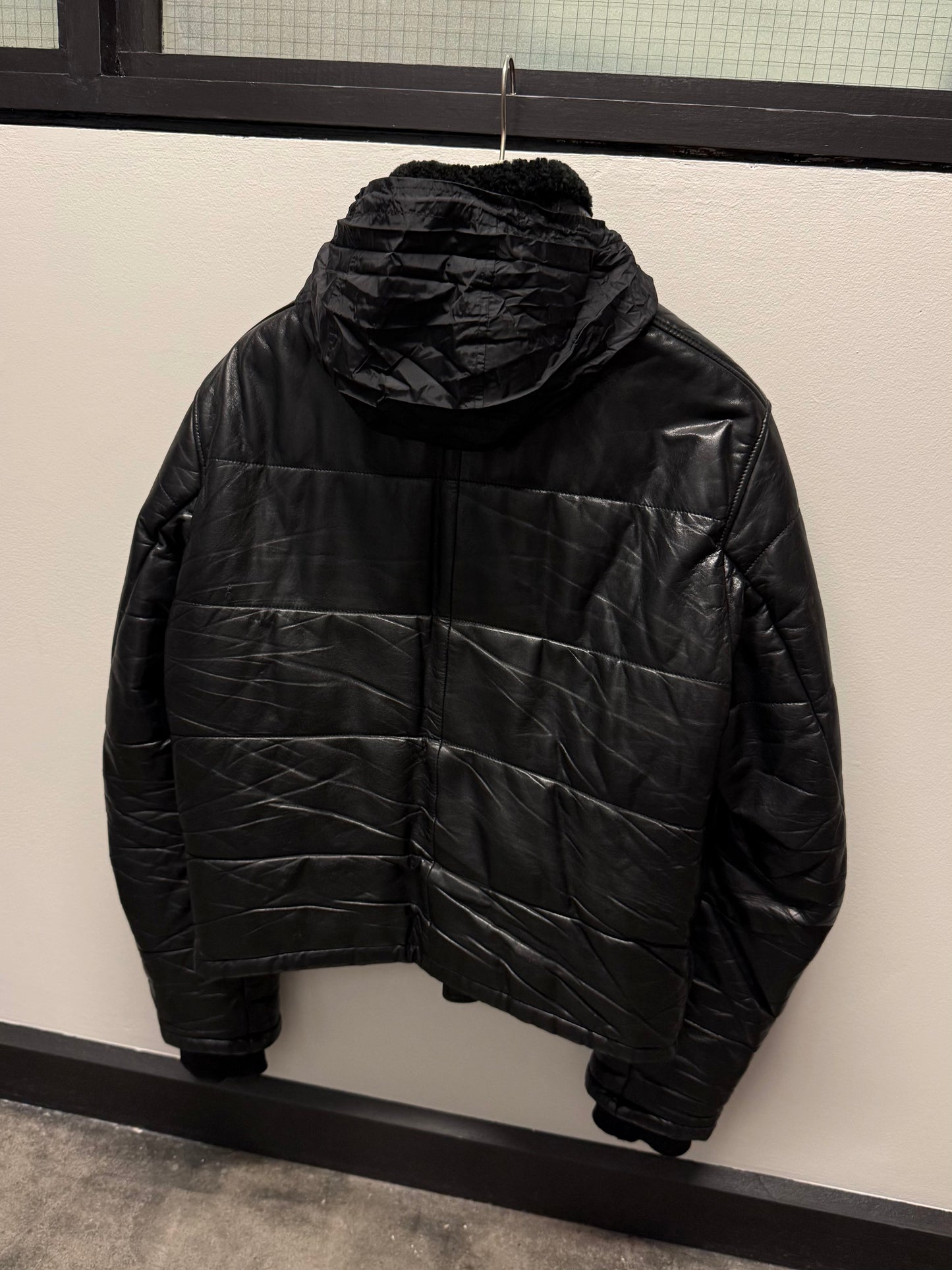 Prada Sport Padded Leather Jacket