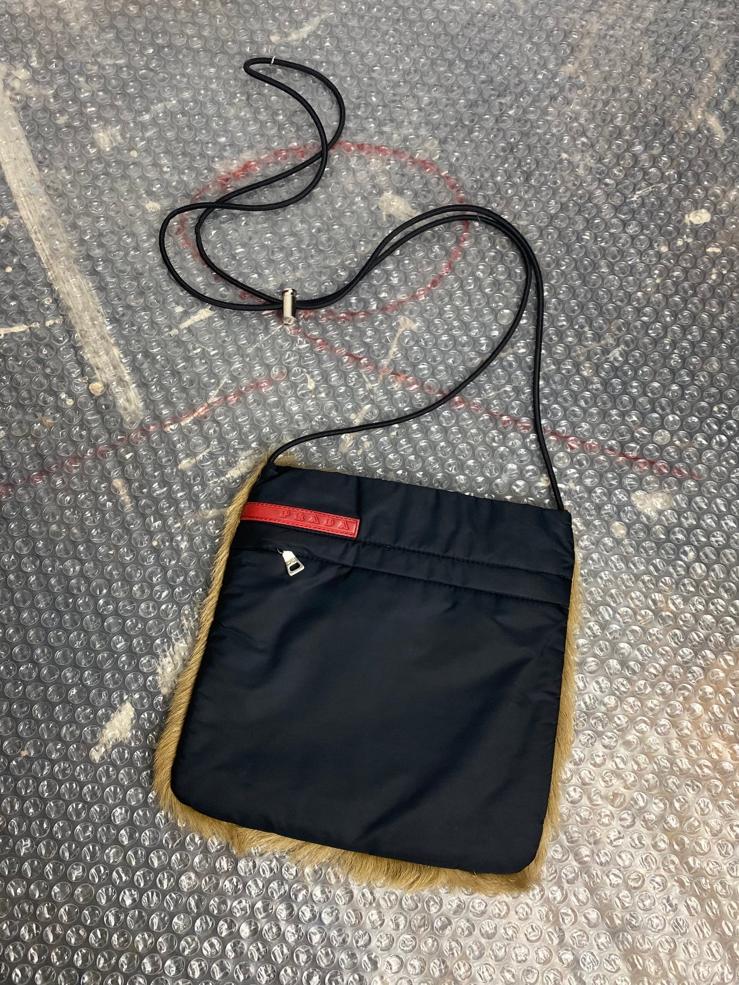 FW 99 Prada Sport Fur Pouch
