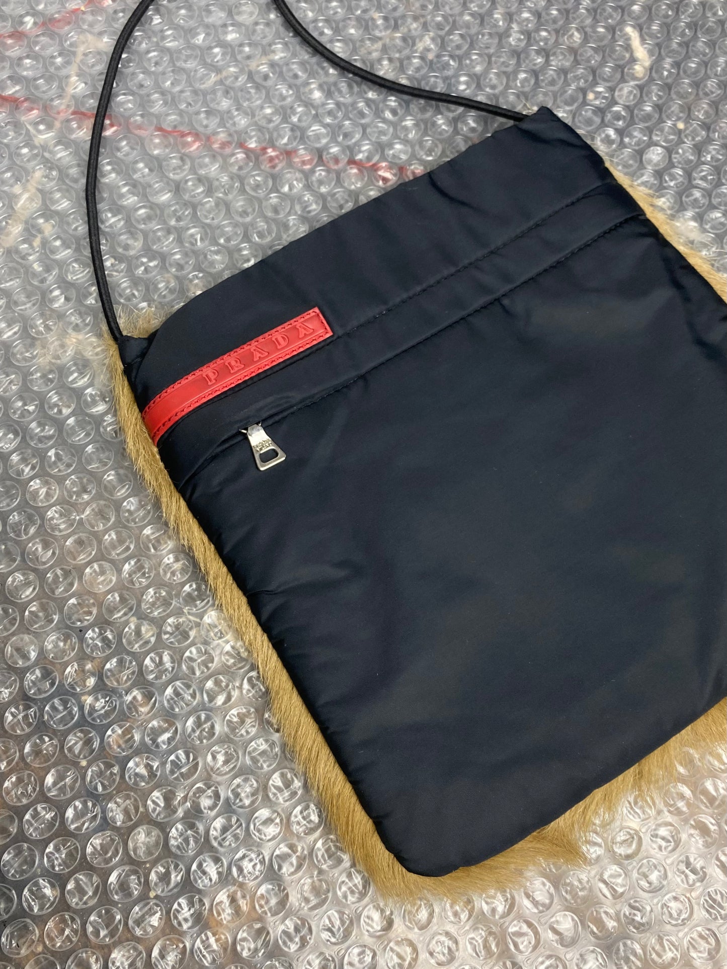 FW 99 Prada Sport Fur Pouch
