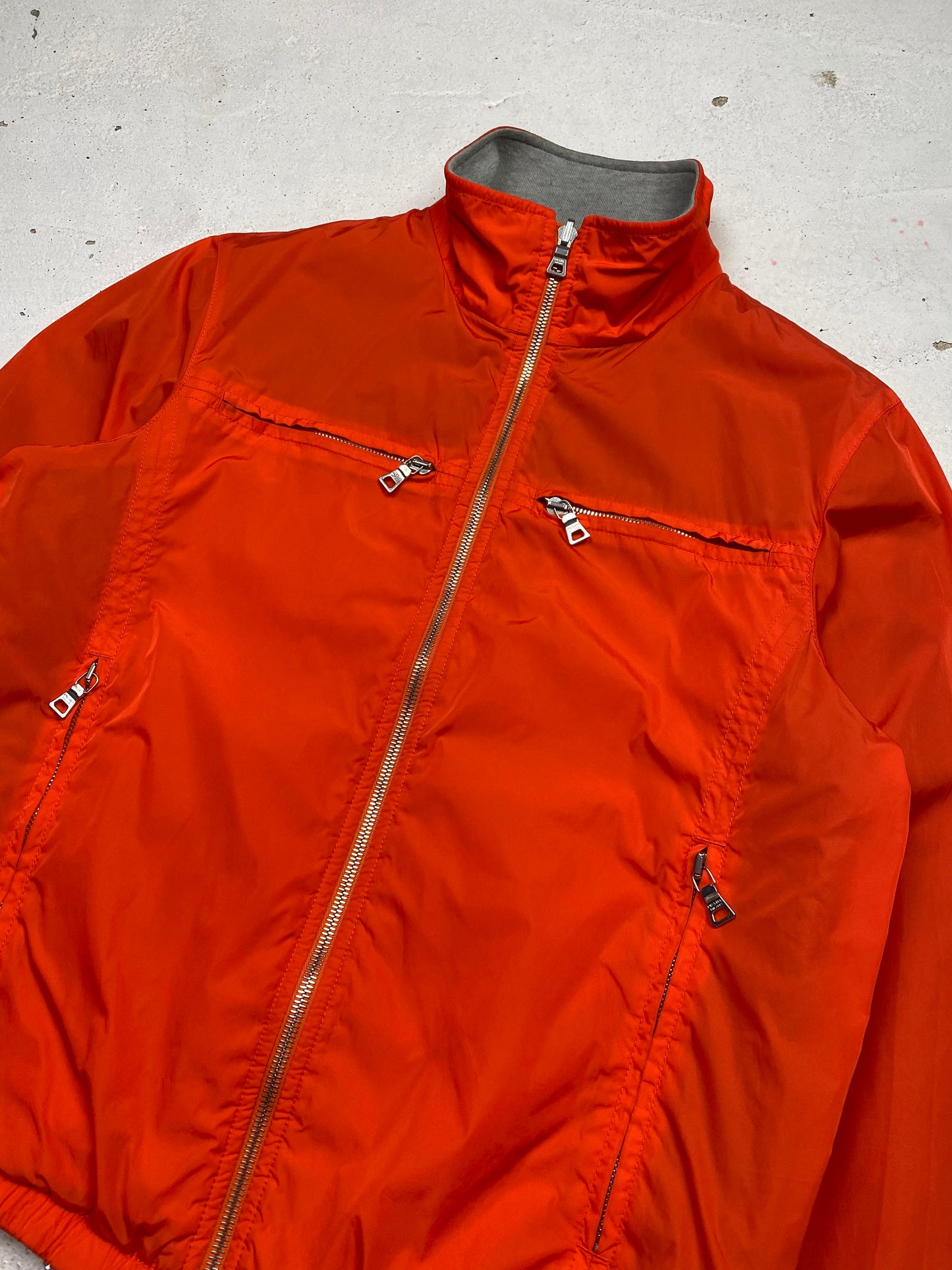 2007 Prada Linea Rossa Reversible Tracktop