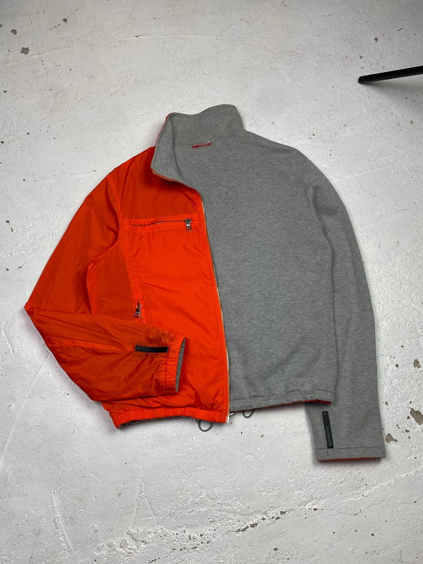 2007 Prada Linea Rossa Reversible Tracktop