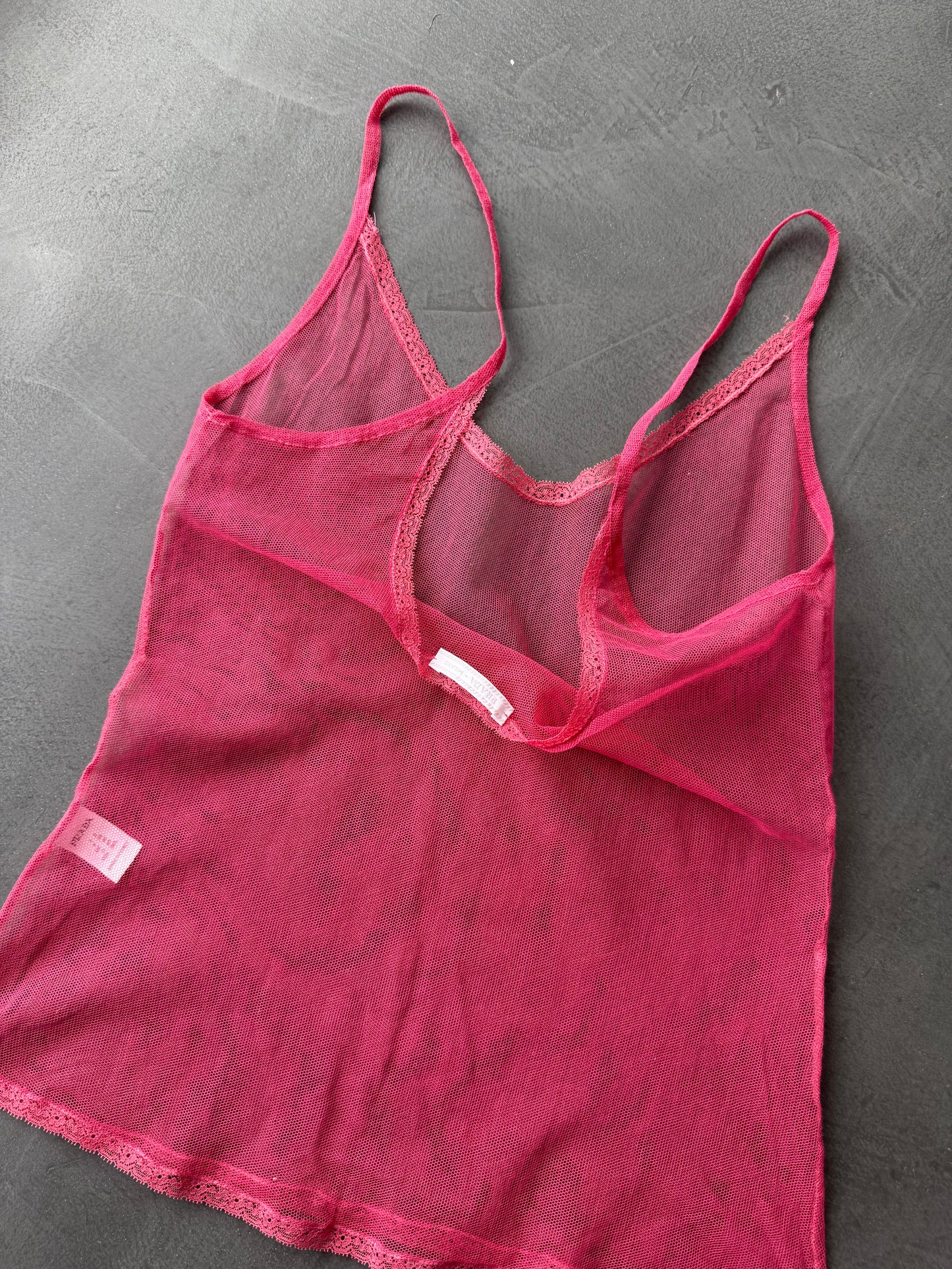 Prada Sheer Cami Top