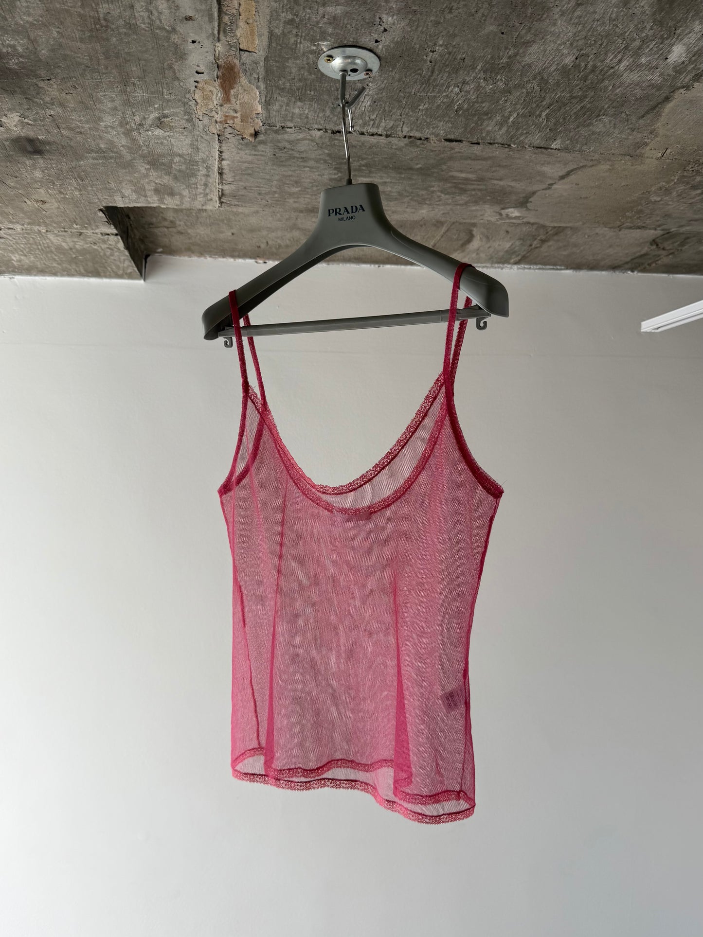Prada Sheer Cami Top