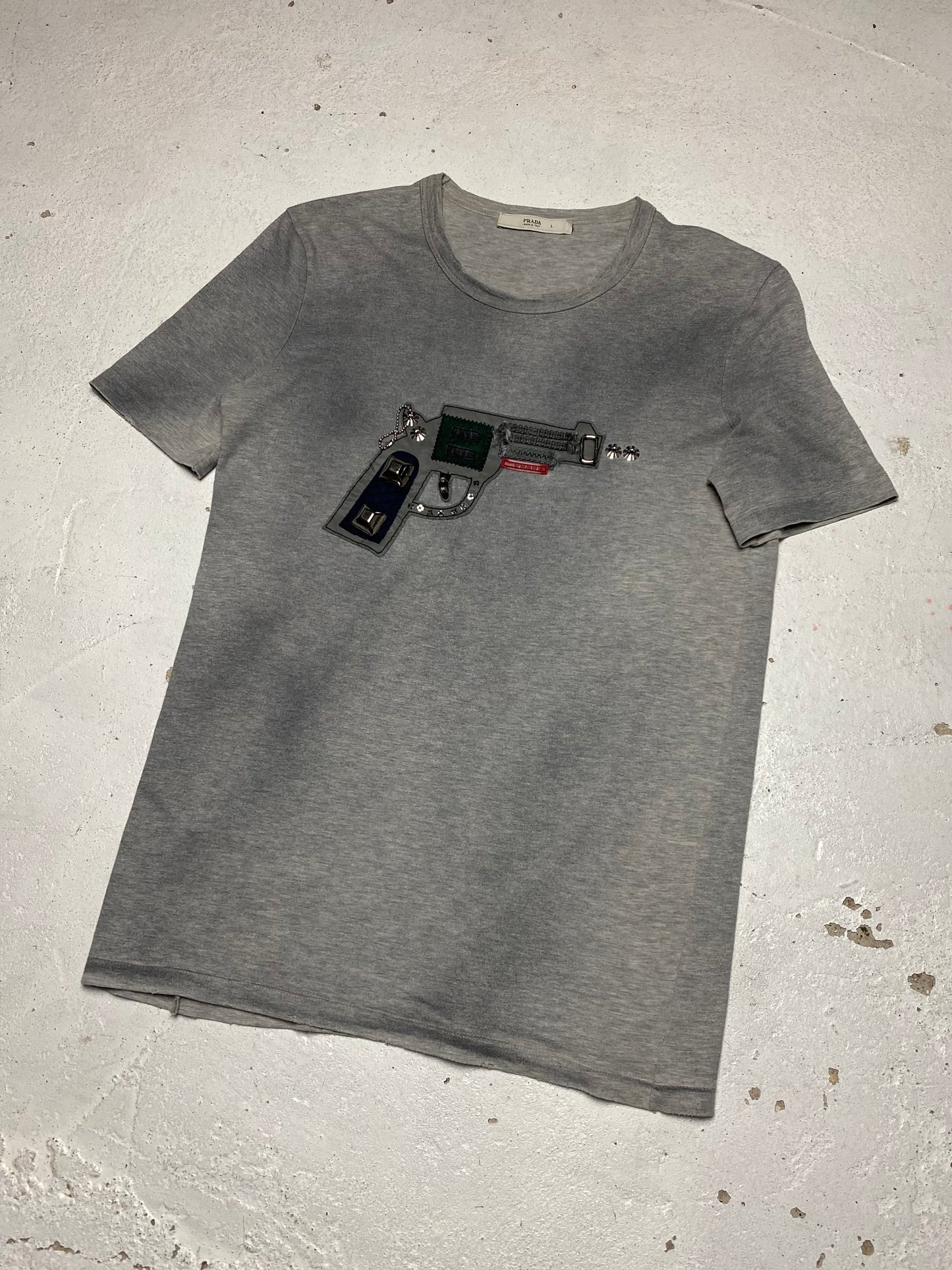 FW 04 Prada Collage Tshirt