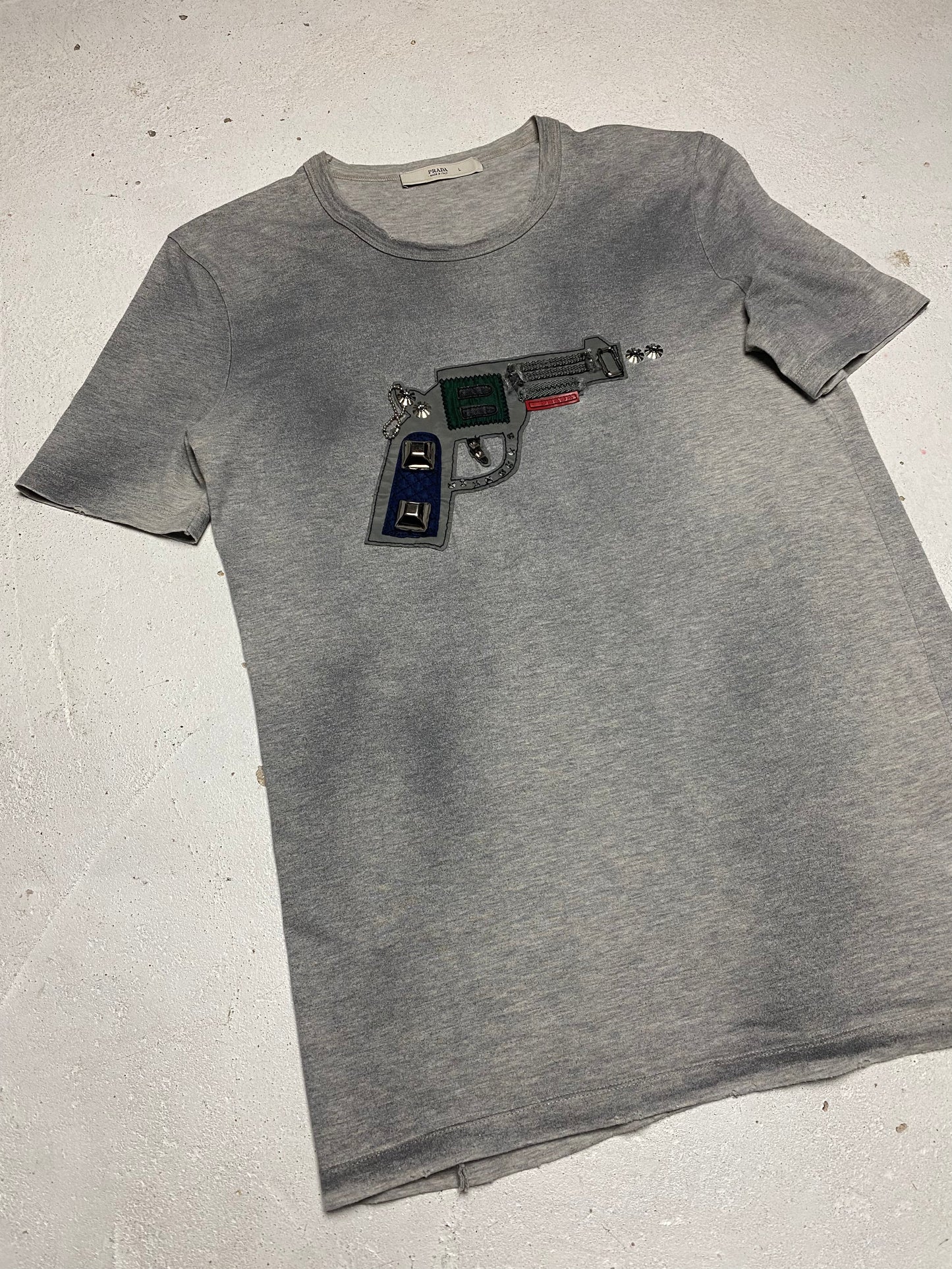 FW 04 Prada Collage Tshirt