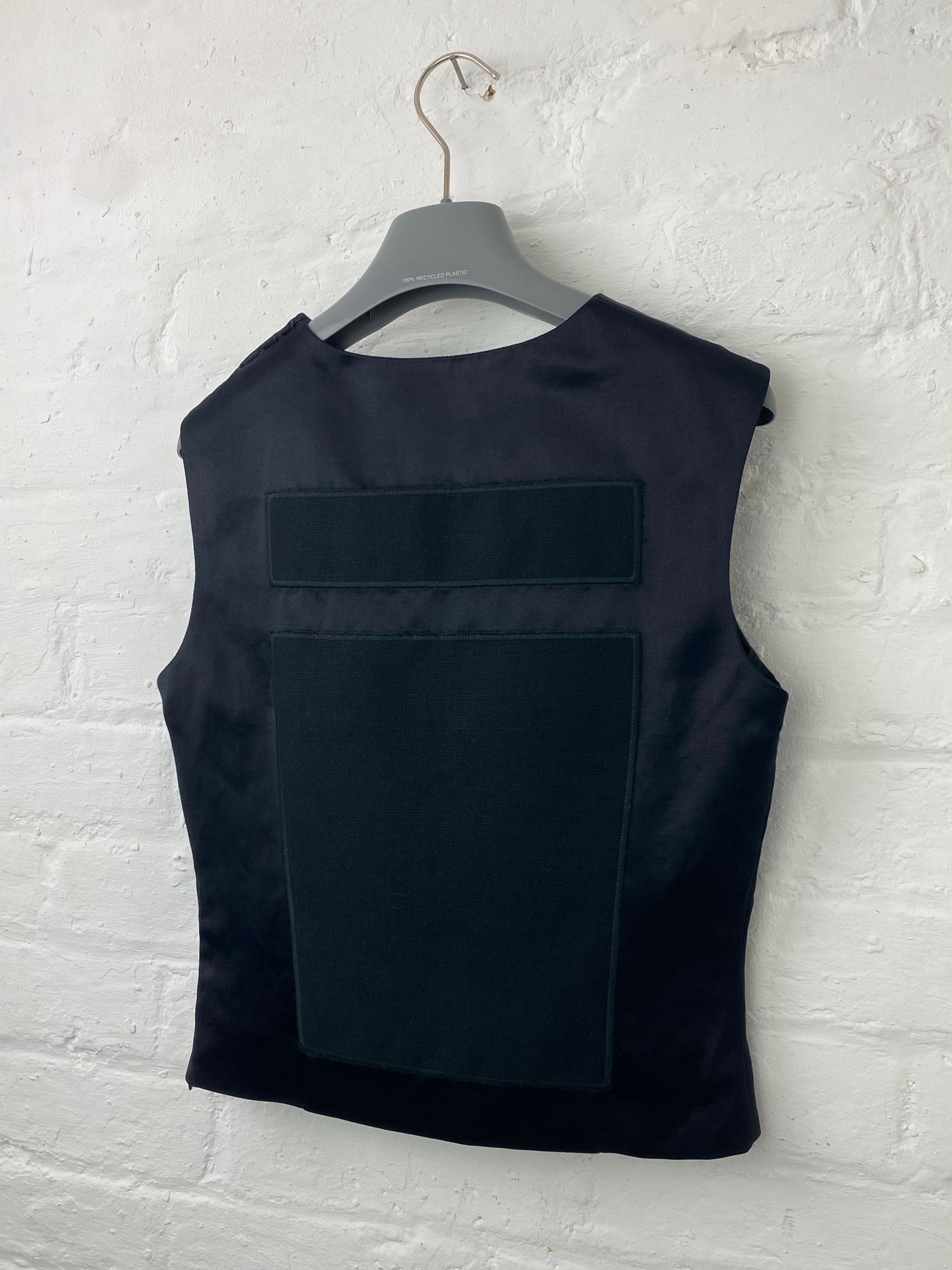 SS 98 Prada Silk & Linen Vest