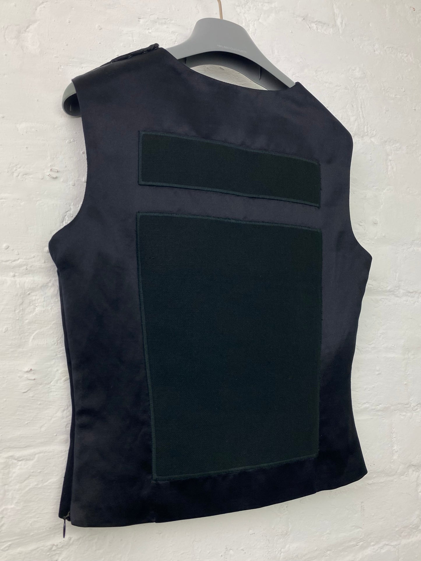 SS 98 Prada Silk & Linen Vest