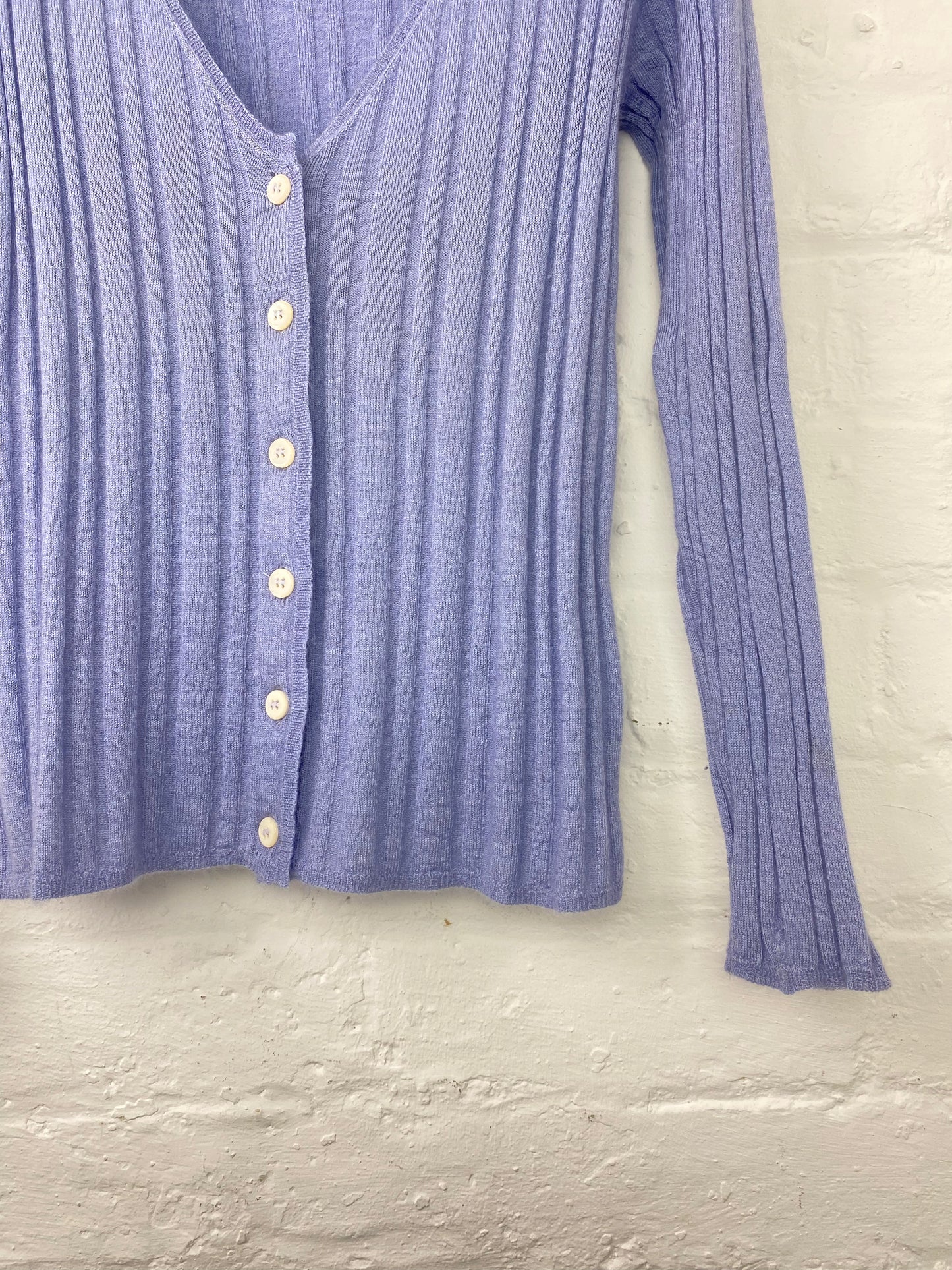SS 00 Prada Silk & Cashmere Cardigan