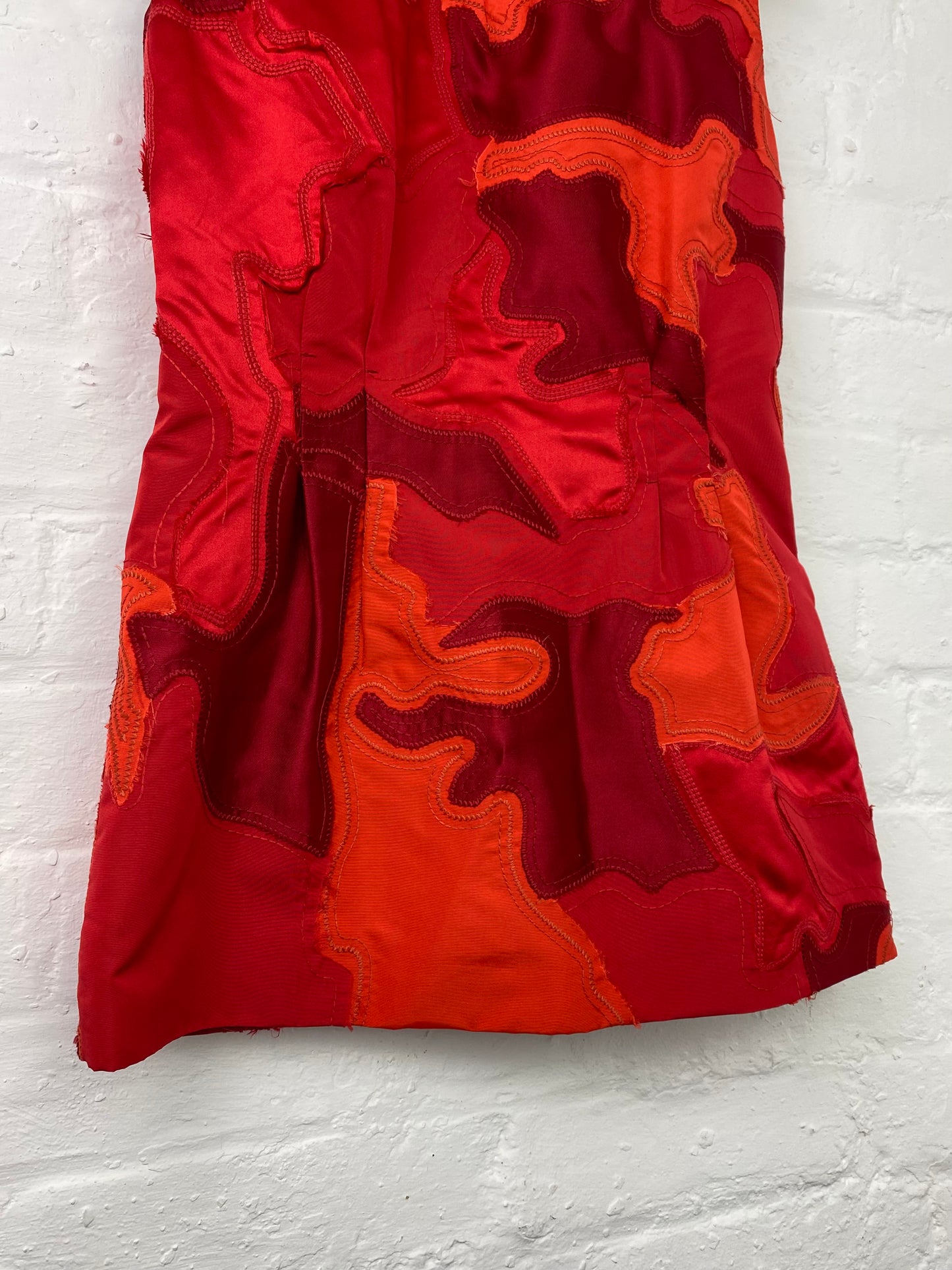SS 07 Prada Silk Camo Dress