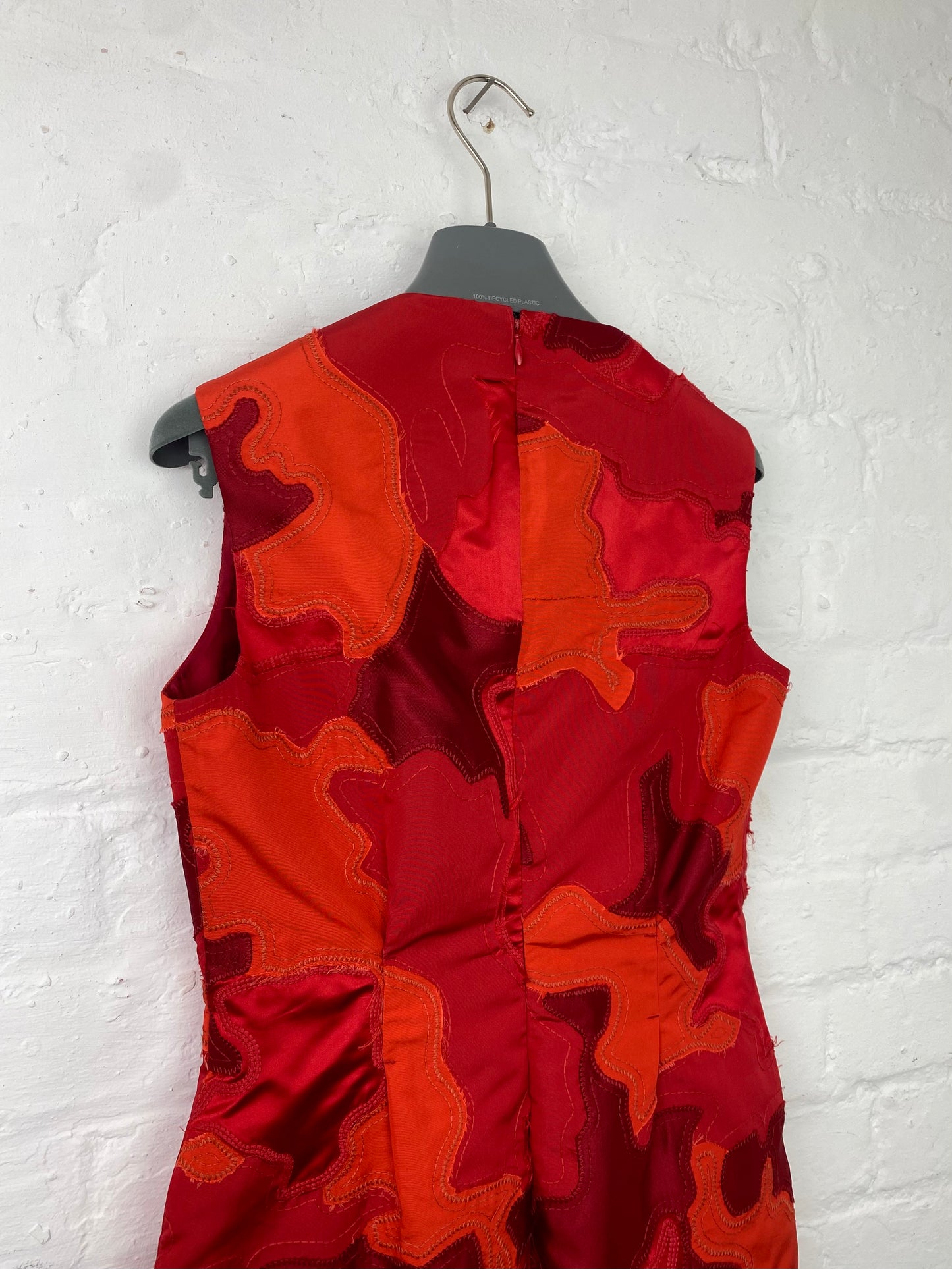 SS 07 Prada Silk Camo Dress