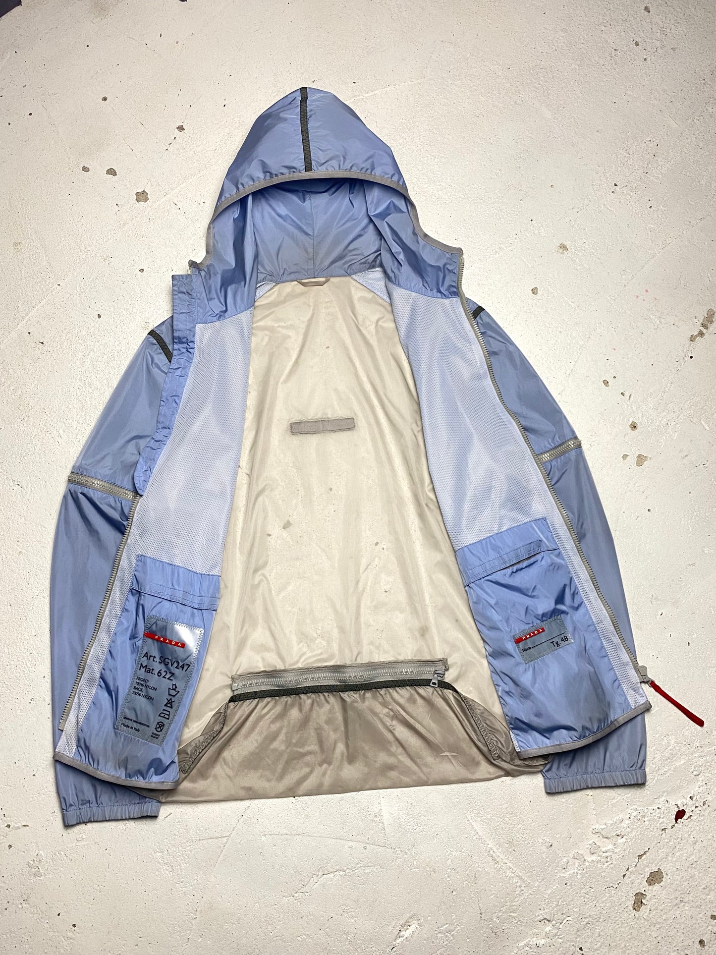 SS 00 Prada Sport Convertible Jacket