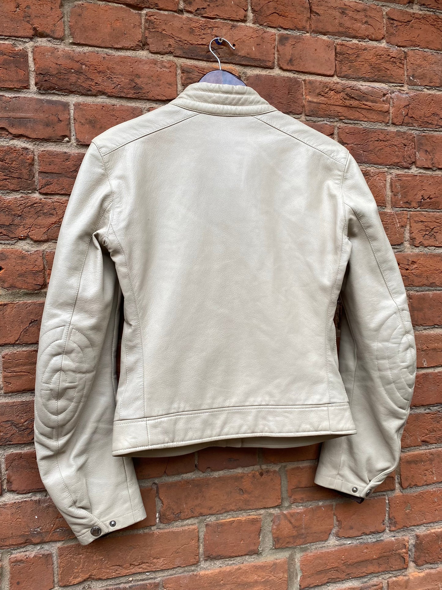 SS 01 Prada Sport Leather Moto Jacket