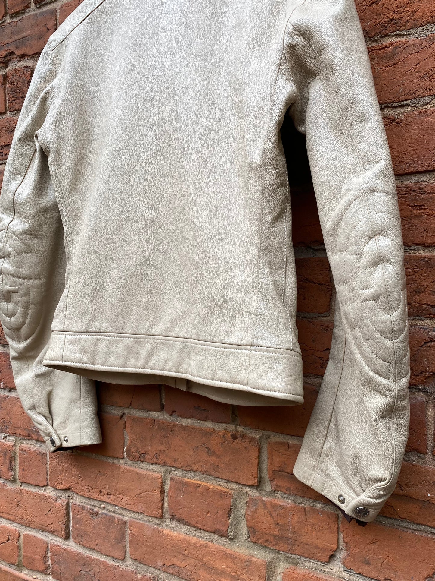SS 01 Prada Sport Leather Moto Jacket
