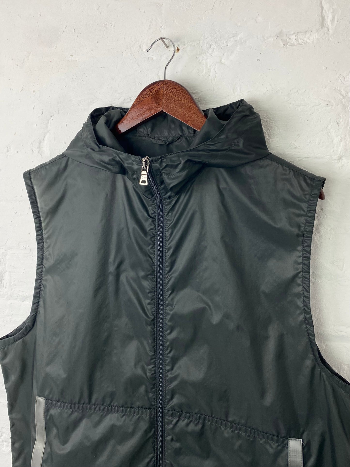 SS 99 Prada Sport Nylon Hooded Vest