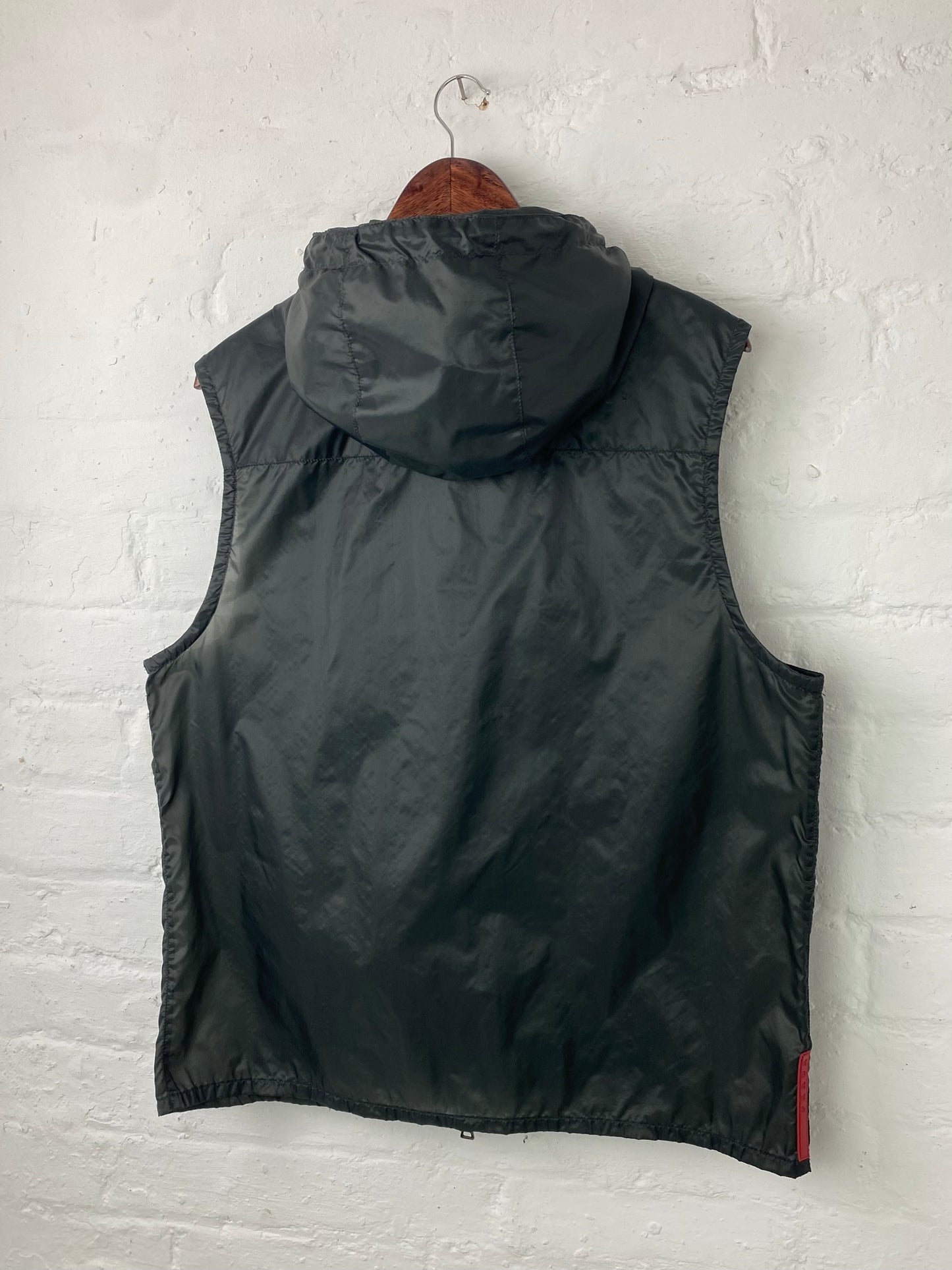 SS 99 Prada Sport Nylon Hooded Vest