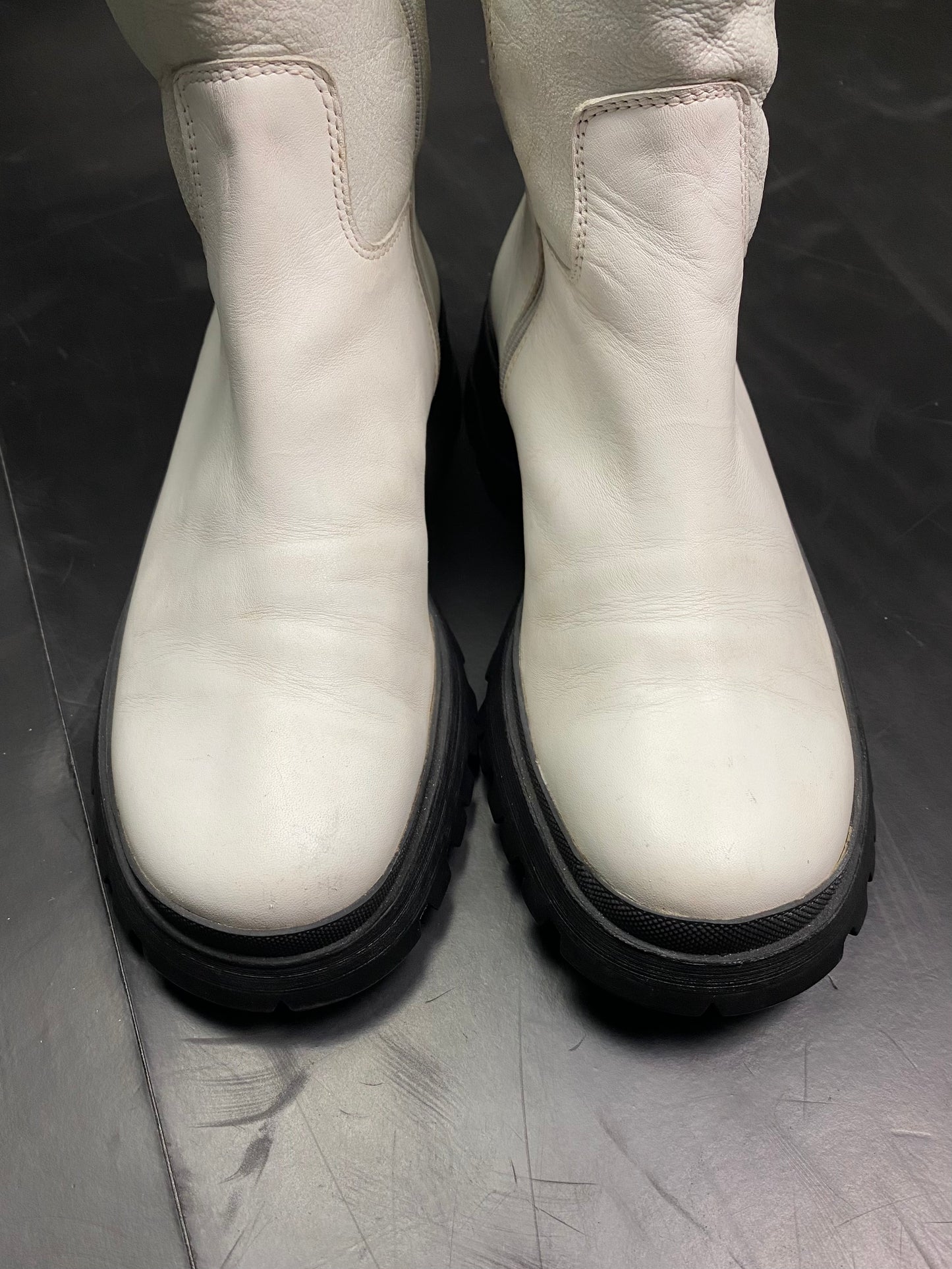 2004 Prada Sport Lug Sole Boots