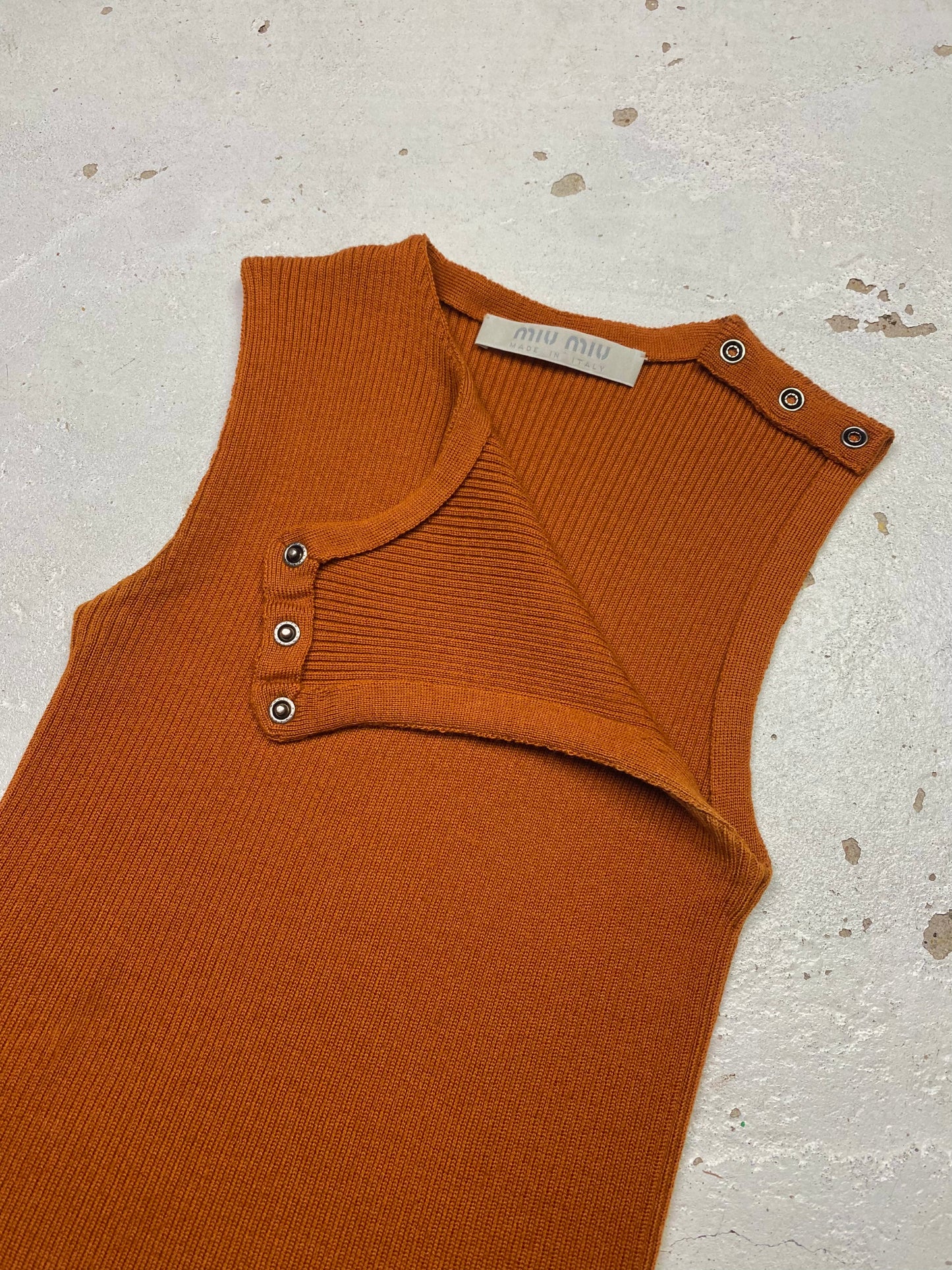 FW 99 Miu Miu Wool Vest