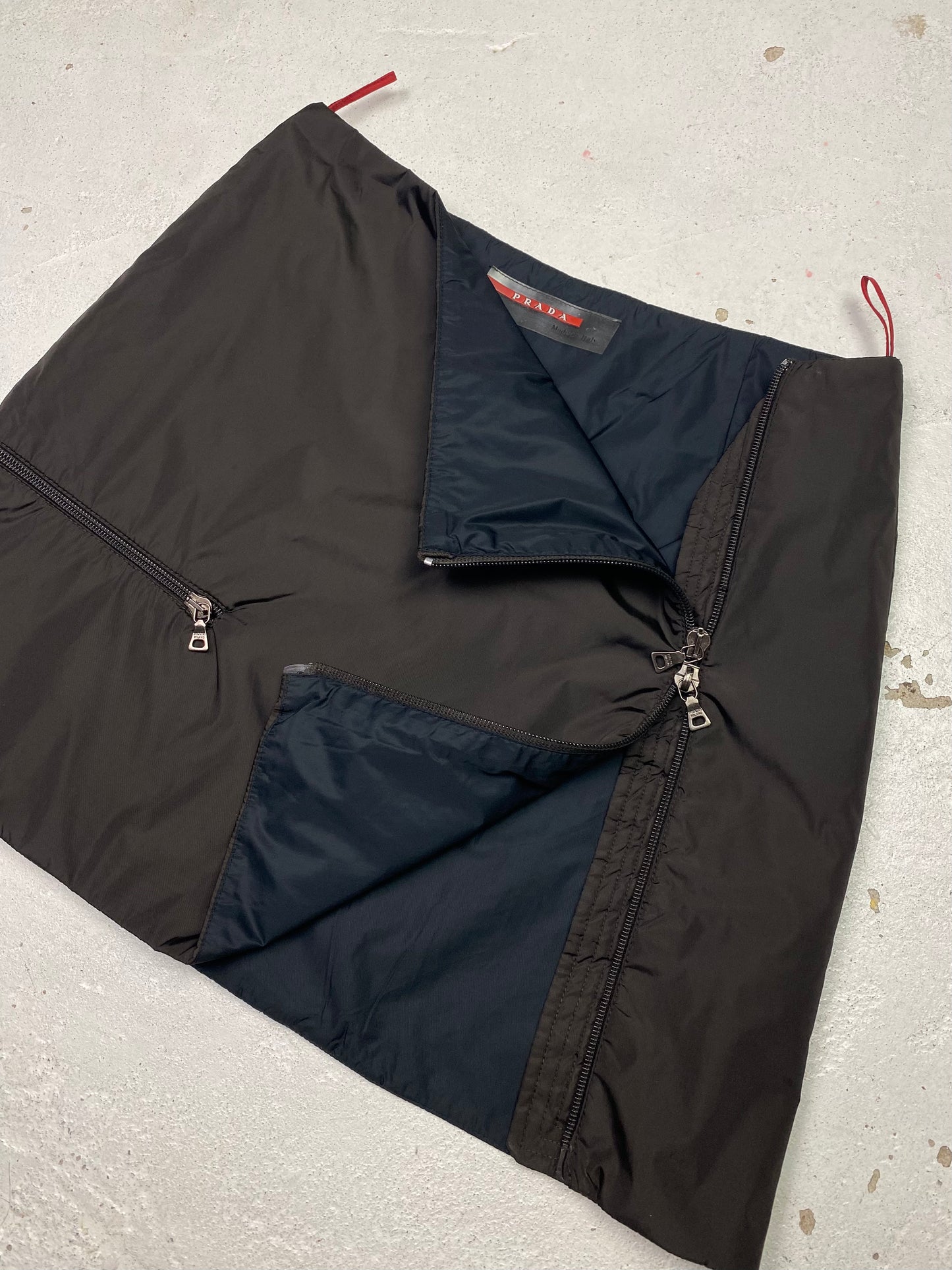 FW 99 Prada Sport Tech Miniskirt