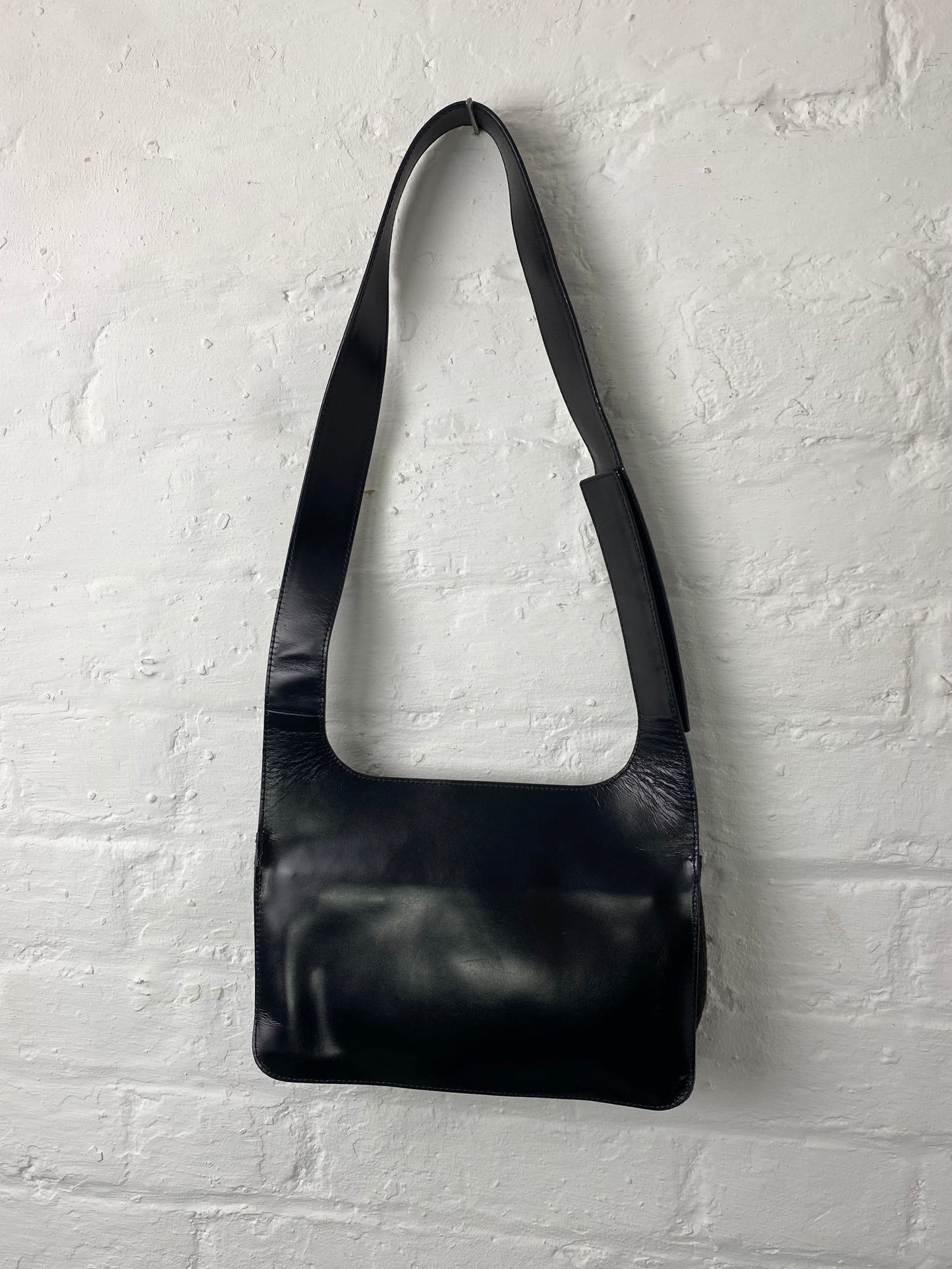 FW 99 Prada Wool Crossbody Bag