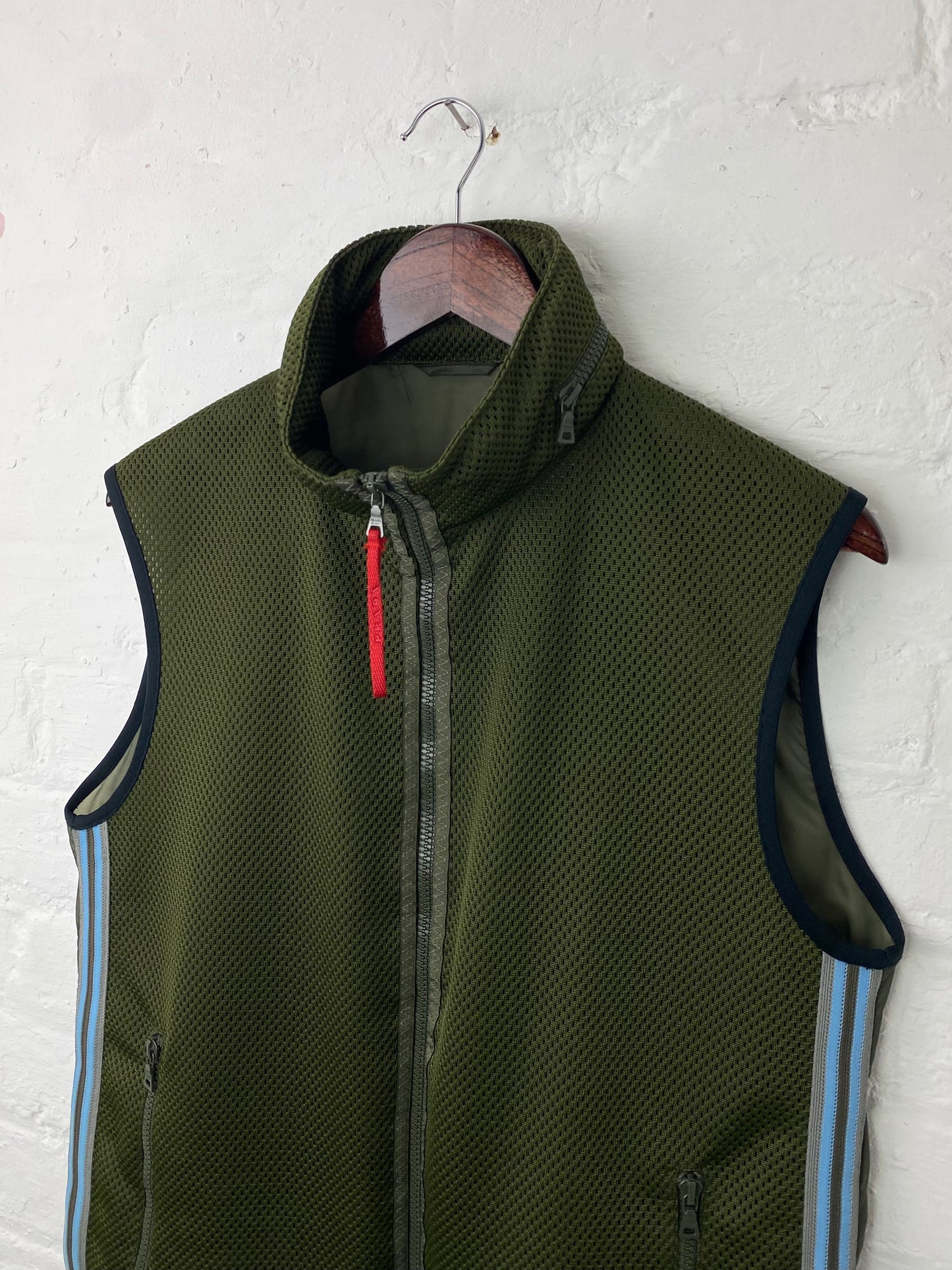 SS 00 Prada Sport Convertible Mesh Vest