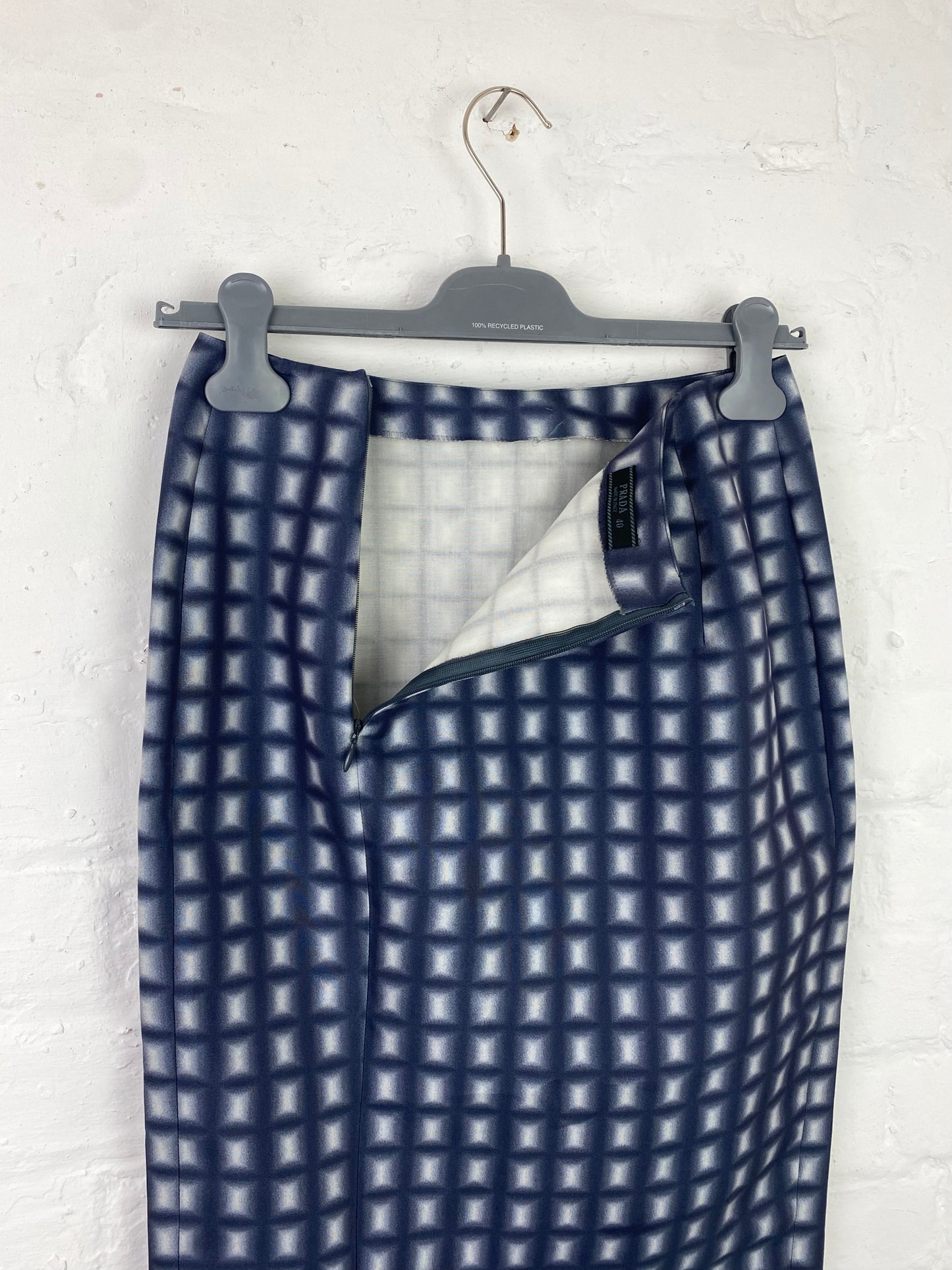 SS 98 Prada Silk Blend Skirt