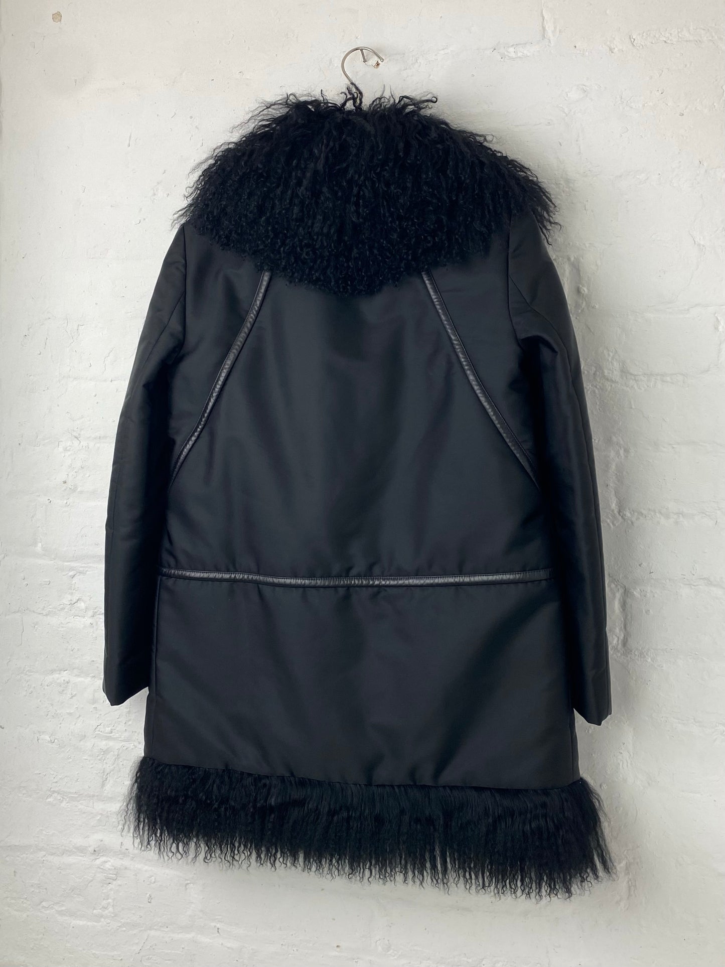 FW 14 Prada Afghan Coat