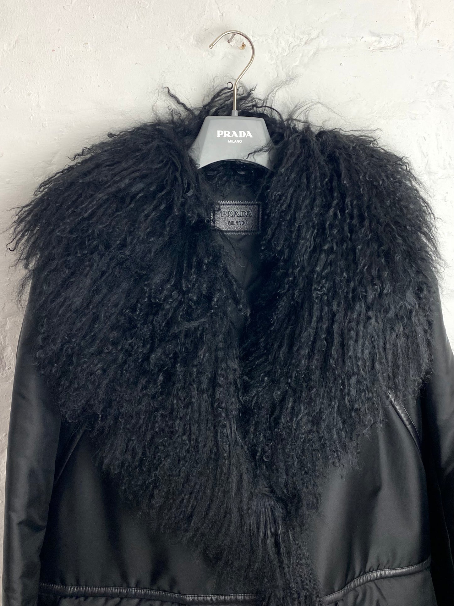 FW 14 Prada Afghan Coat