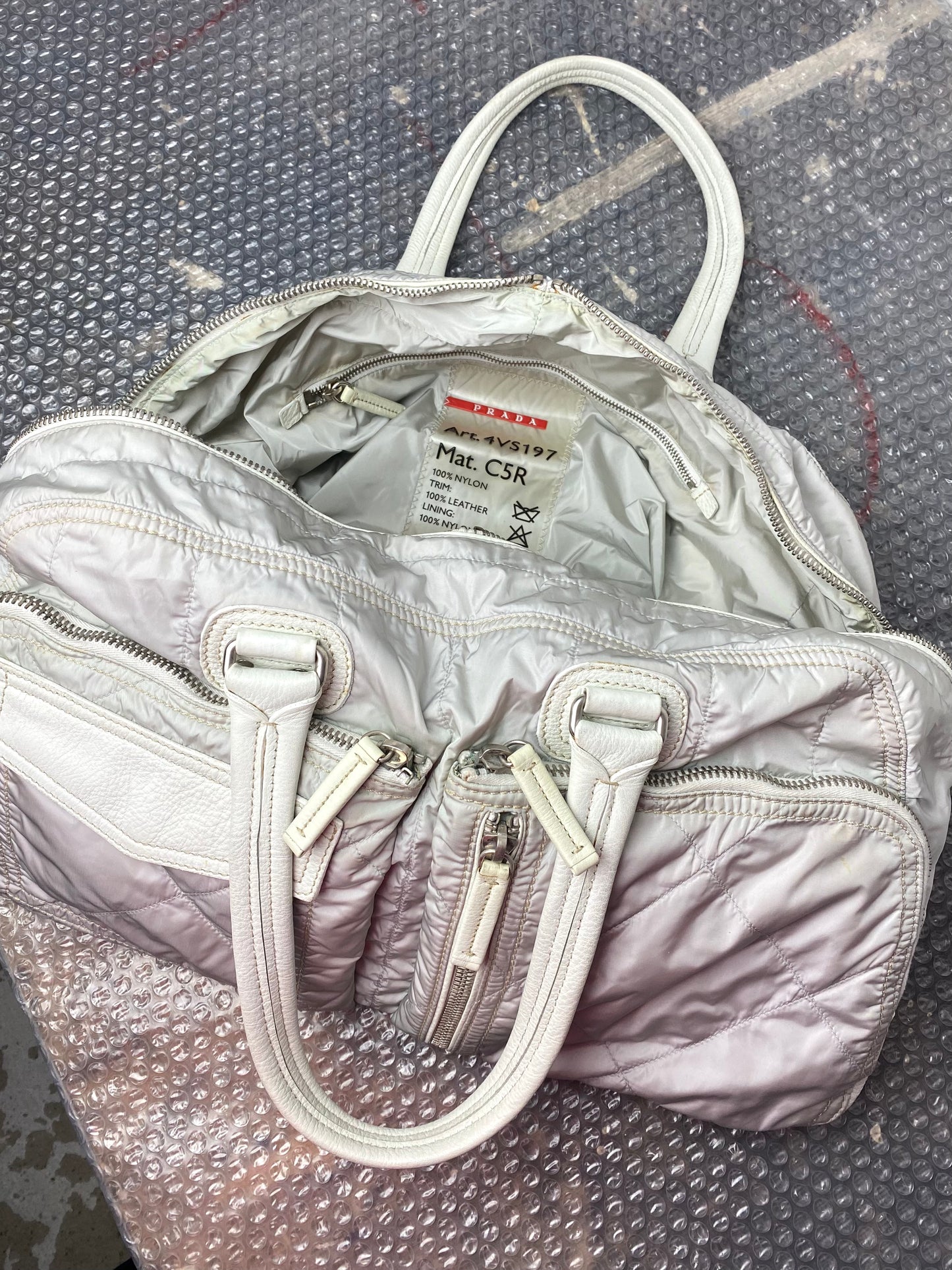 Prada Sport Quilted Duffle