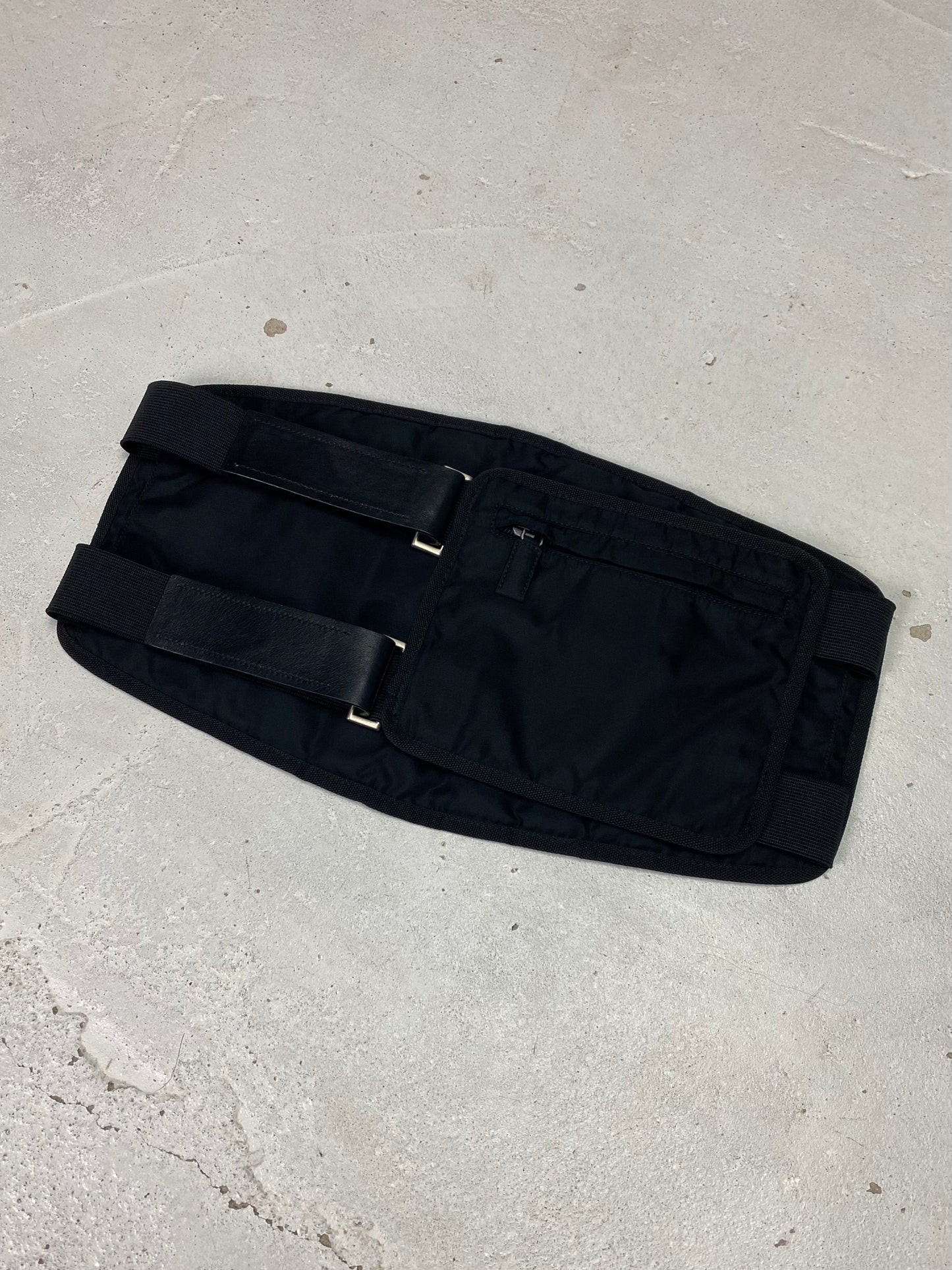 2018 Prada Harness Waist Bag