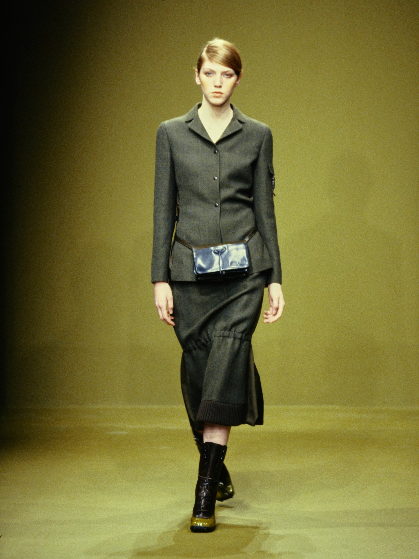 FW 99 Miu Miu Tech Wool Blazer