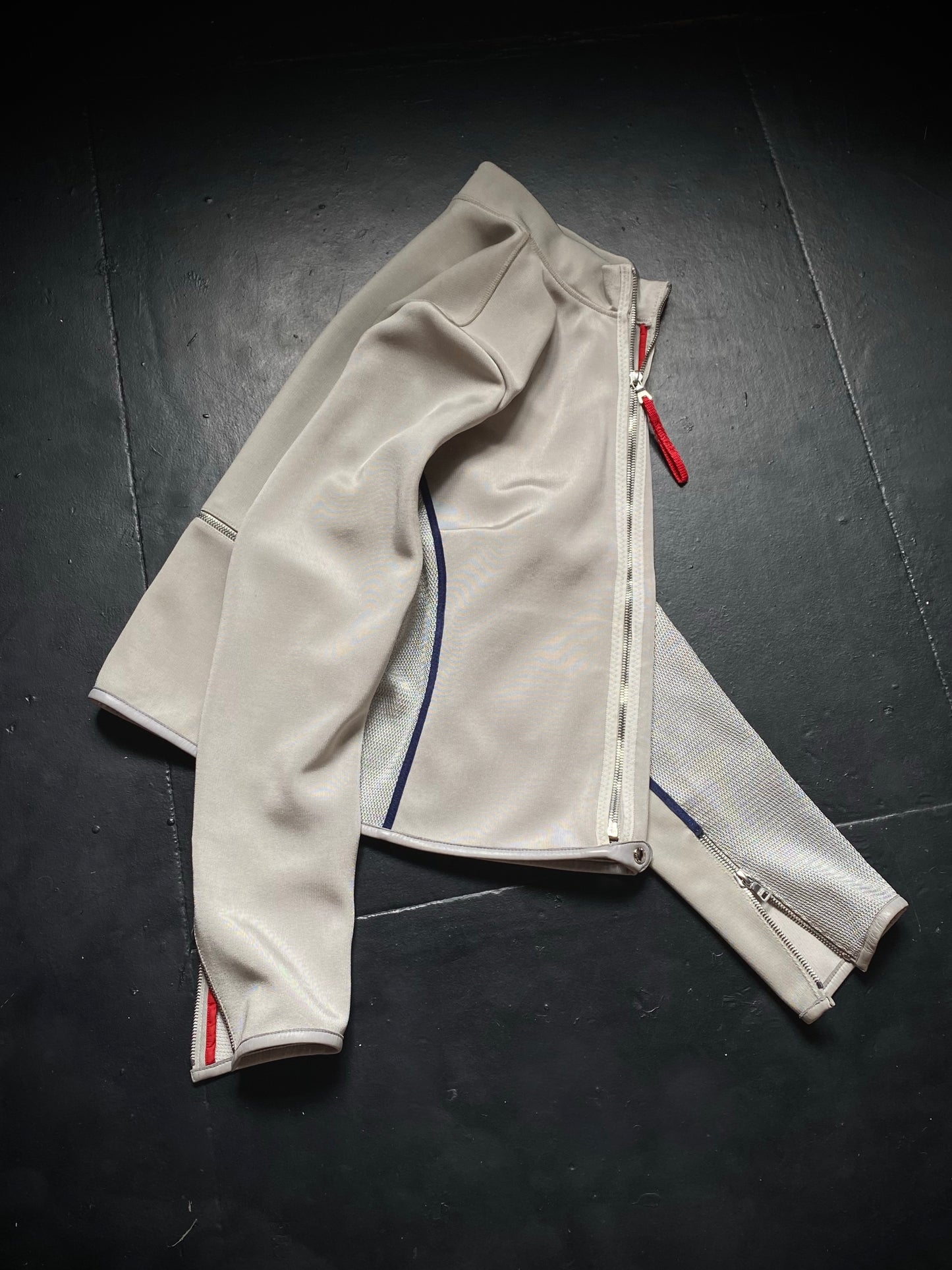 SS 00 Prada Sport Mesh Panelled Jacket