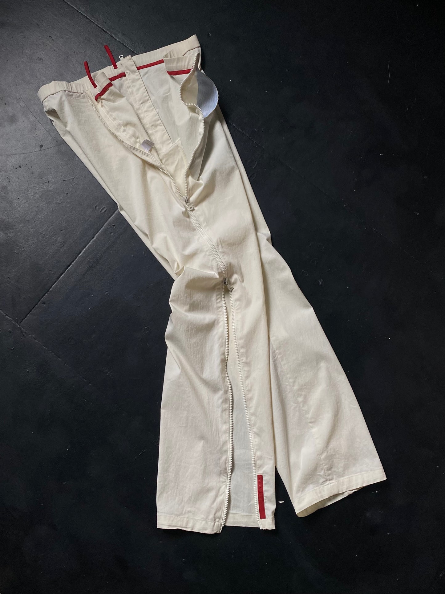 SS 00 Prada Sport Full Zip Trousers