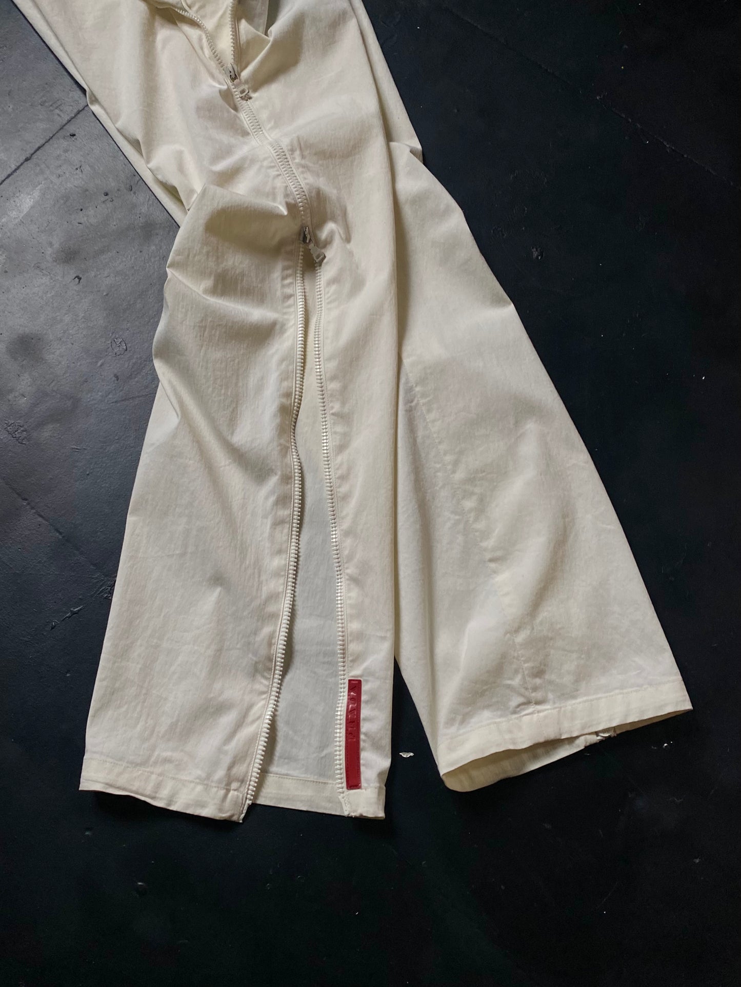SS 00 Prada Sport Full Zip Trousers