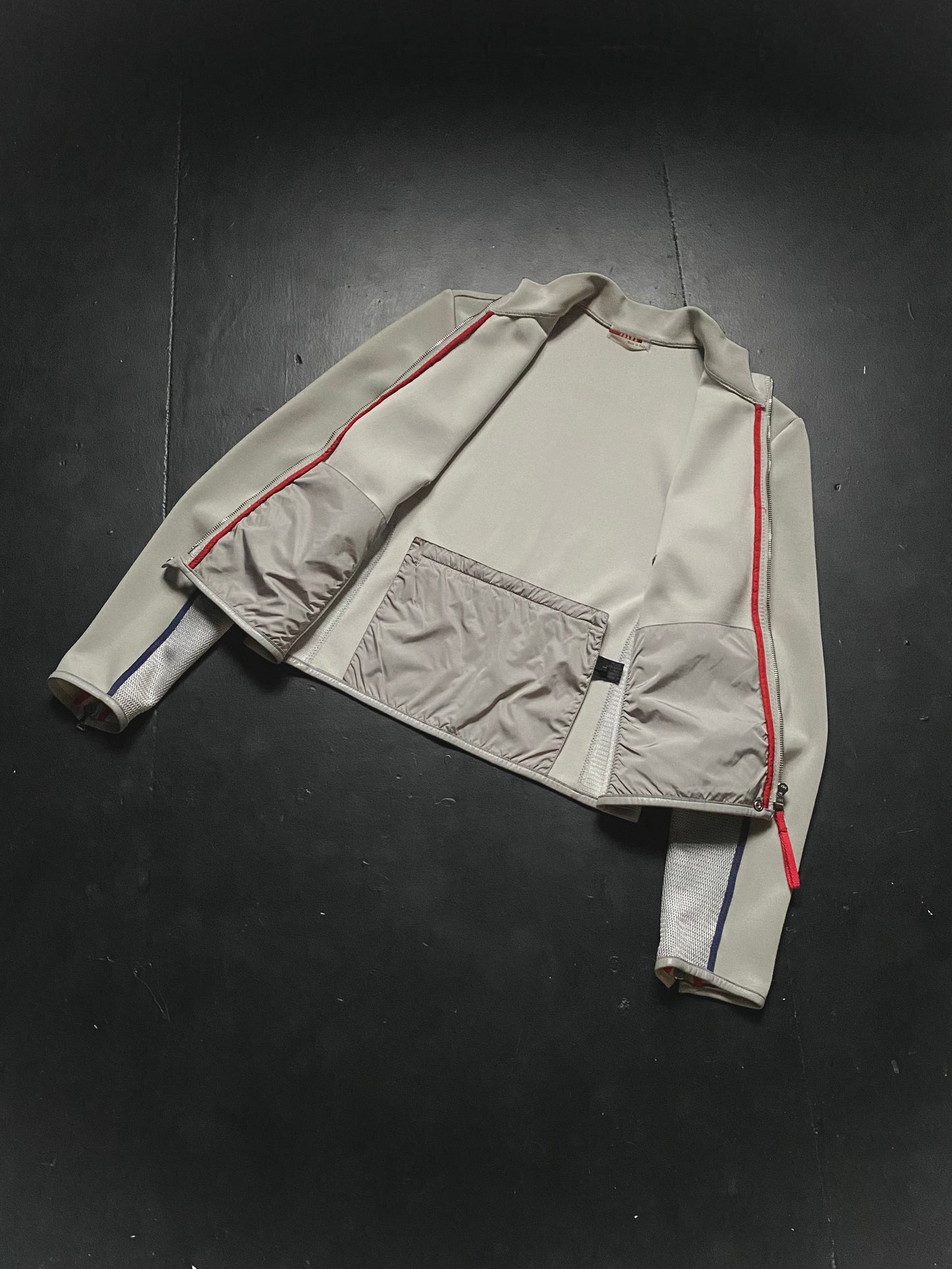 SS 00 Prada Sport Mesh Panelled Jacket