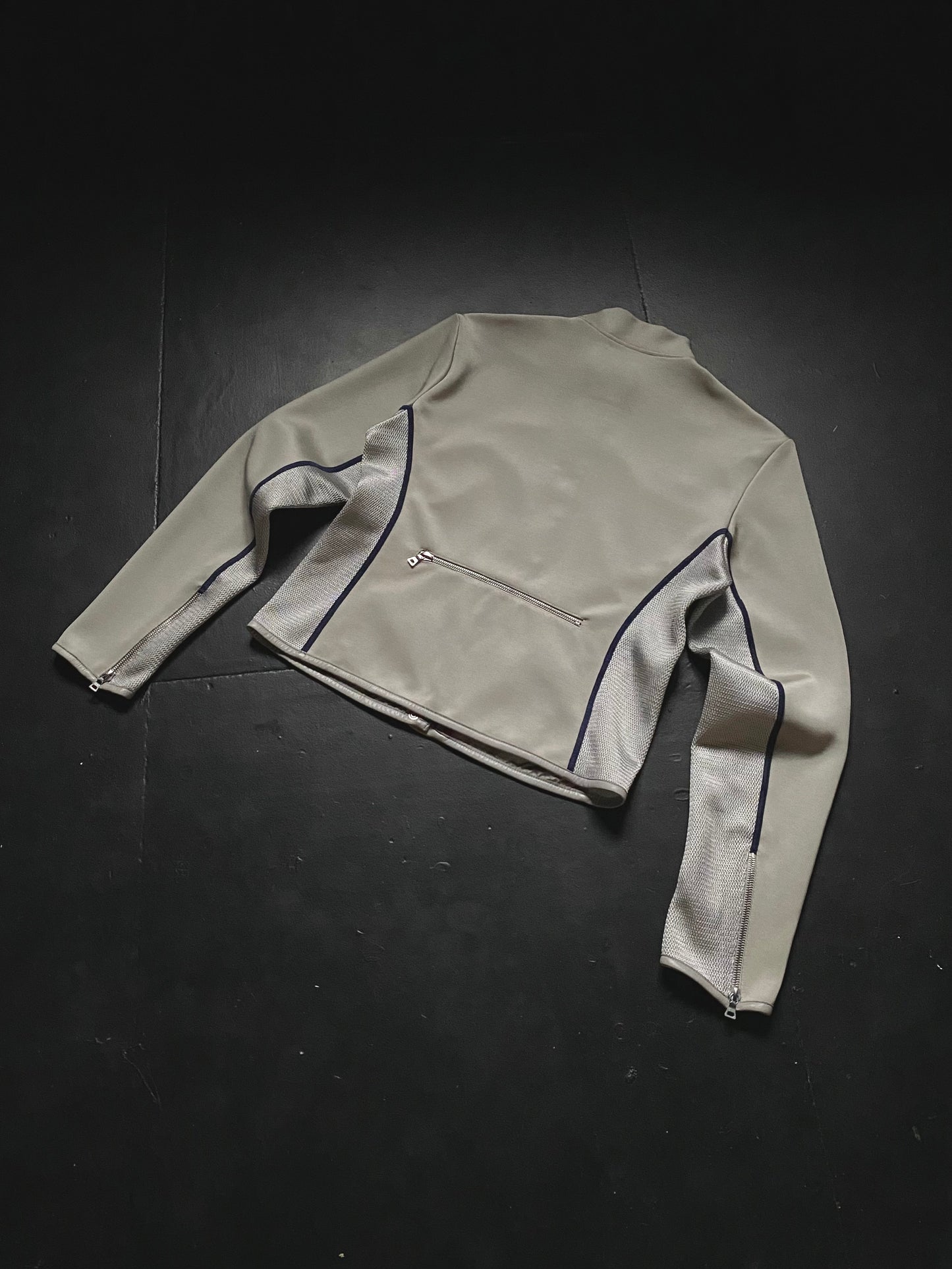 SS 00 Prada Sport Mesh Panelled Jacket