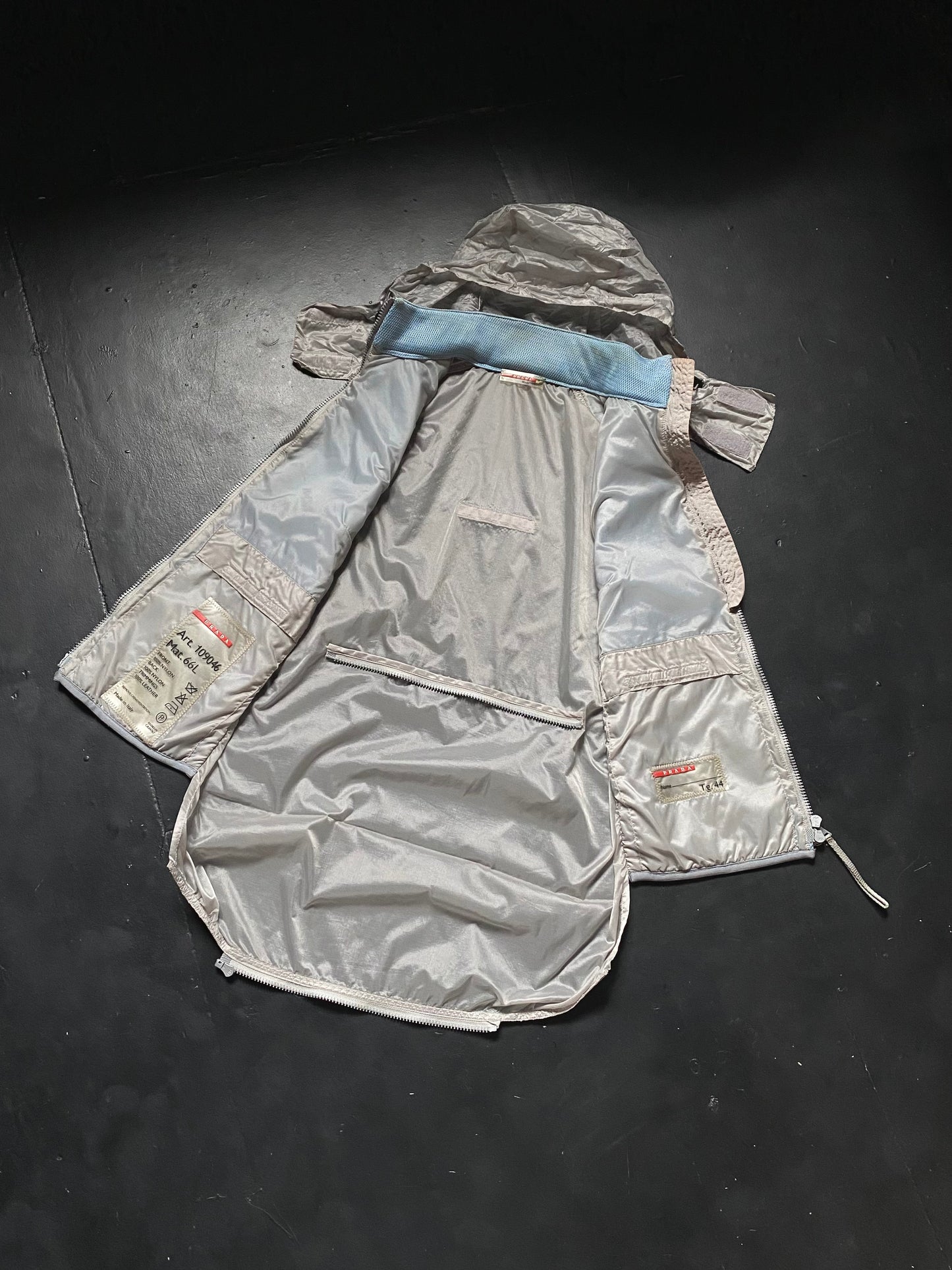 SS 00 Prada Sport Convertible Mesh Vest