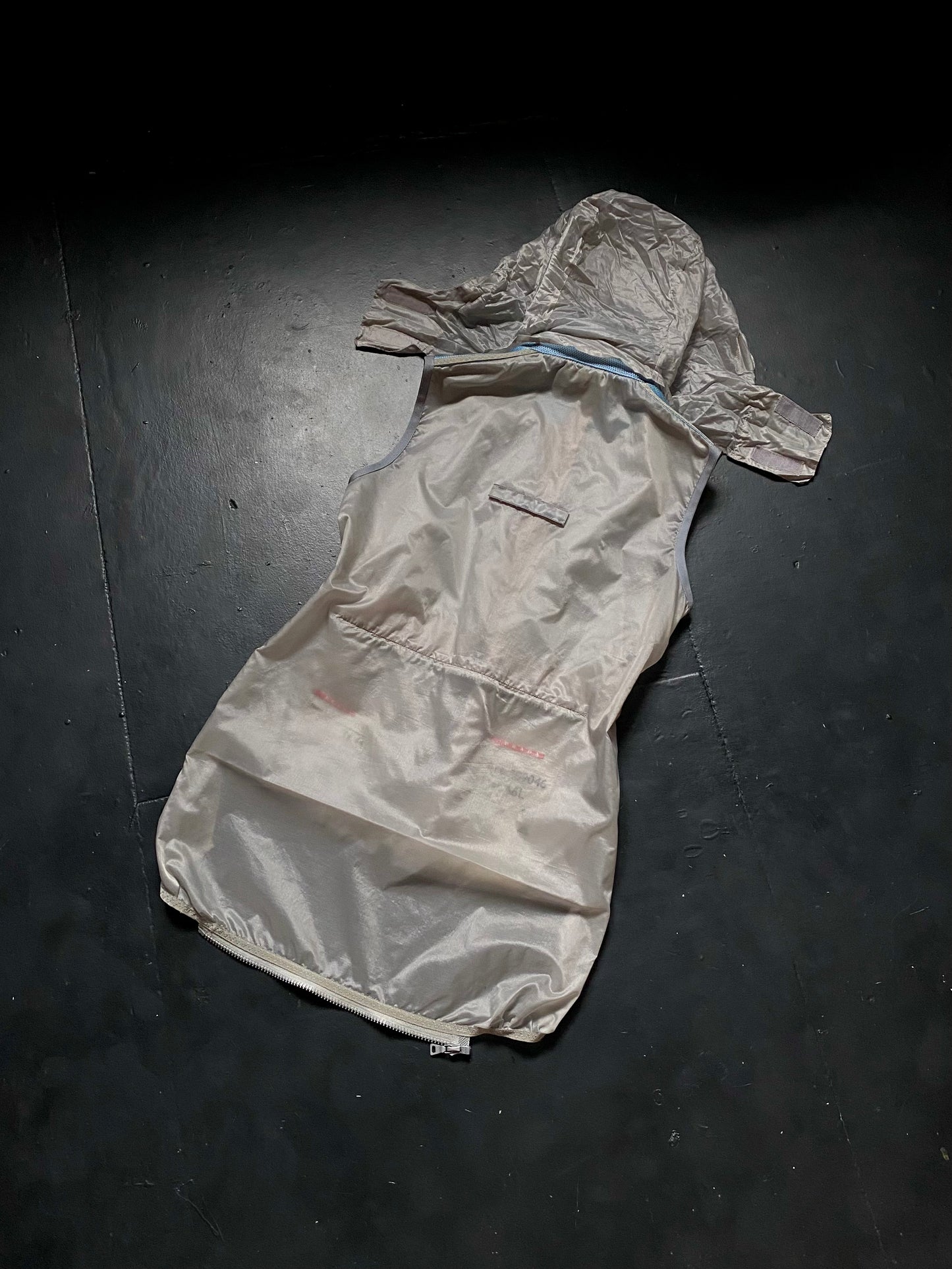 SS 00 Prada Sport Convertible Mesh Vest
