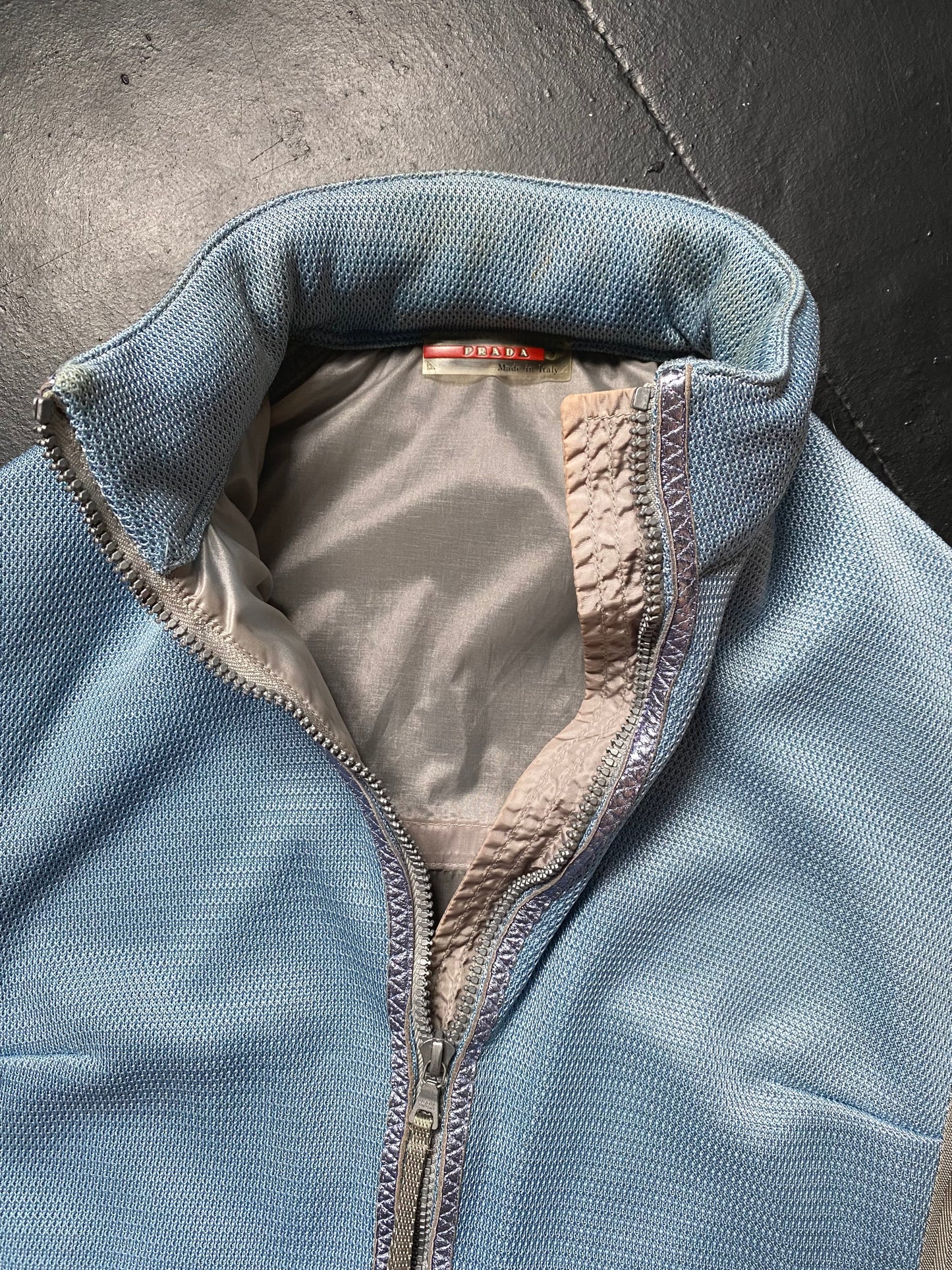 SS 00 Prada Sport Convertible Mesh Vest