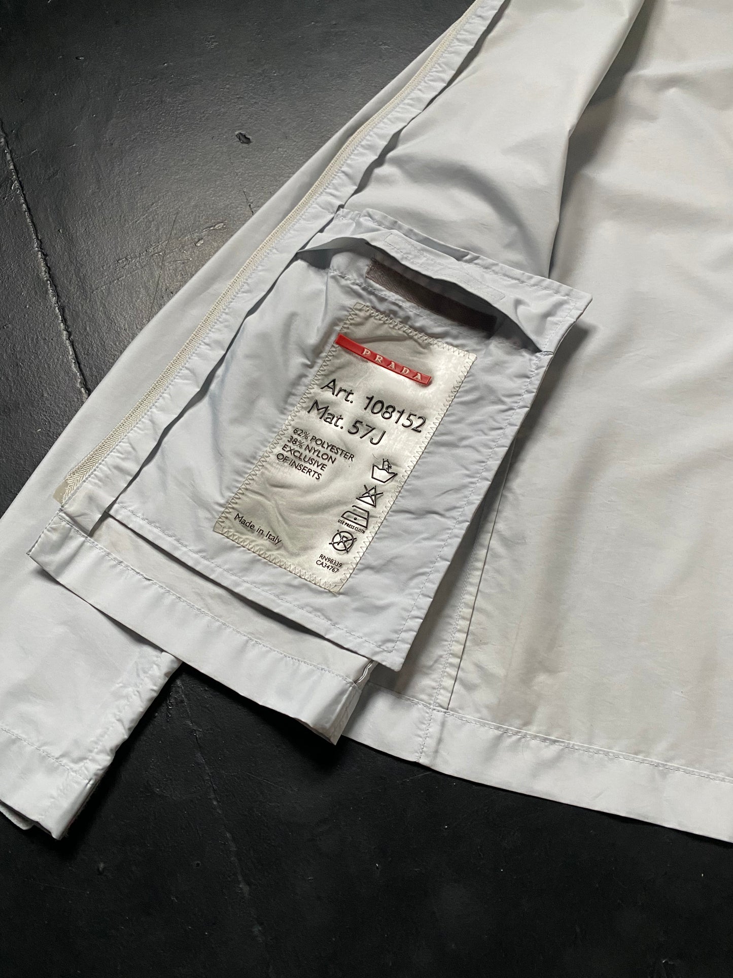 SS 00 Prada Sport Packable Jacket