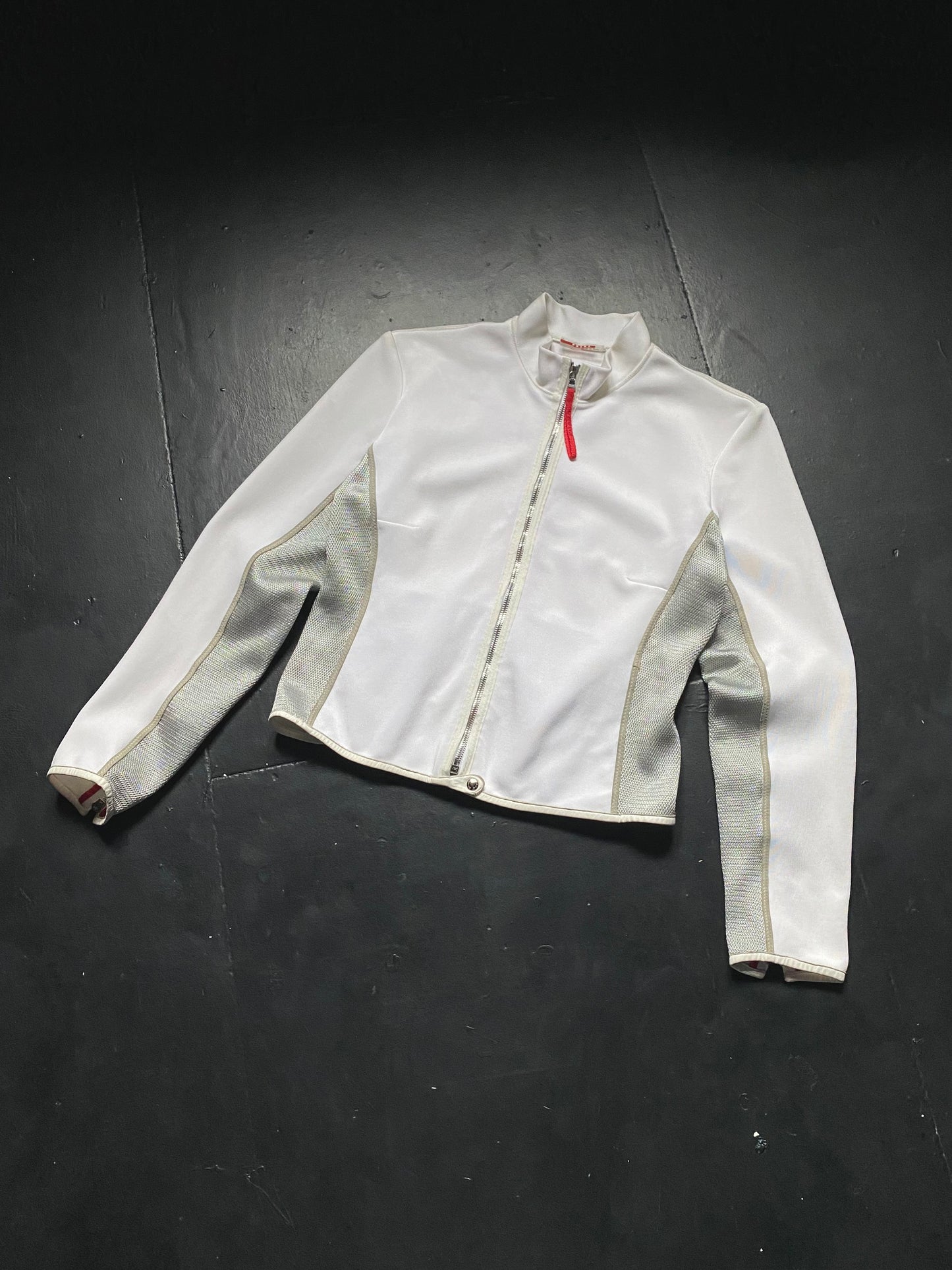 SS 00 Prada Sport Mesh Panelled Jacket