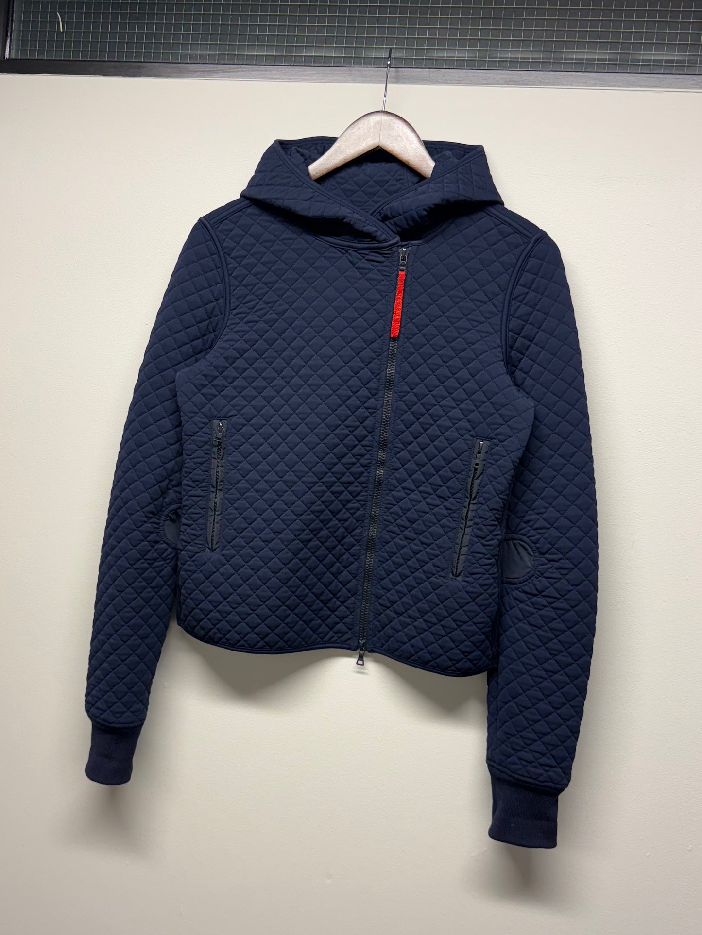 Prada Sport Quilted Hooded Jacket