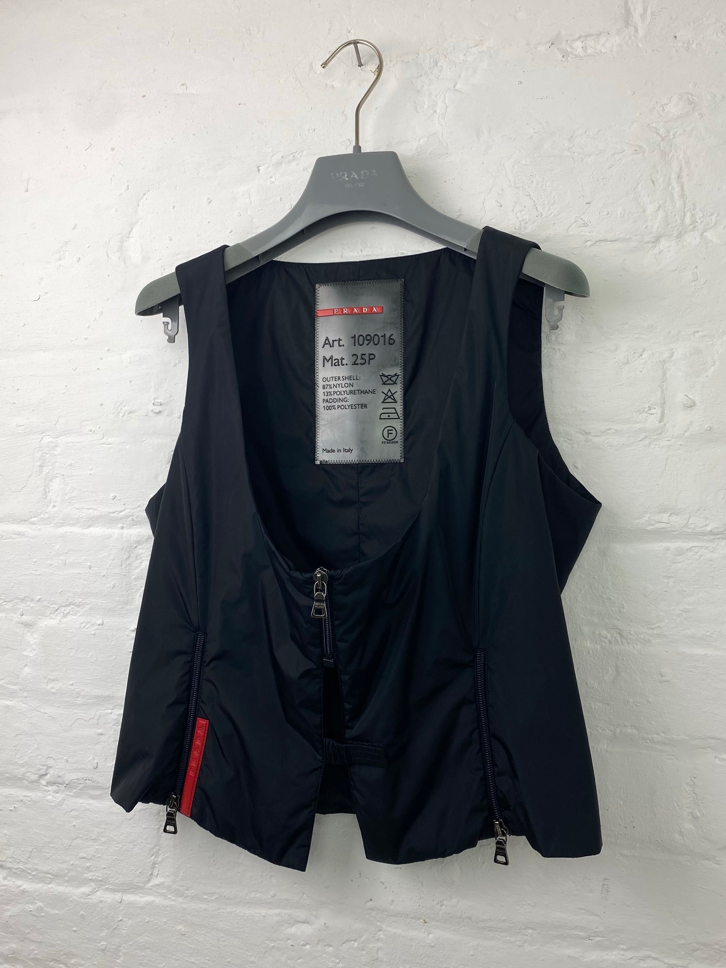 FW 99 Prada Sport Nylon Vest