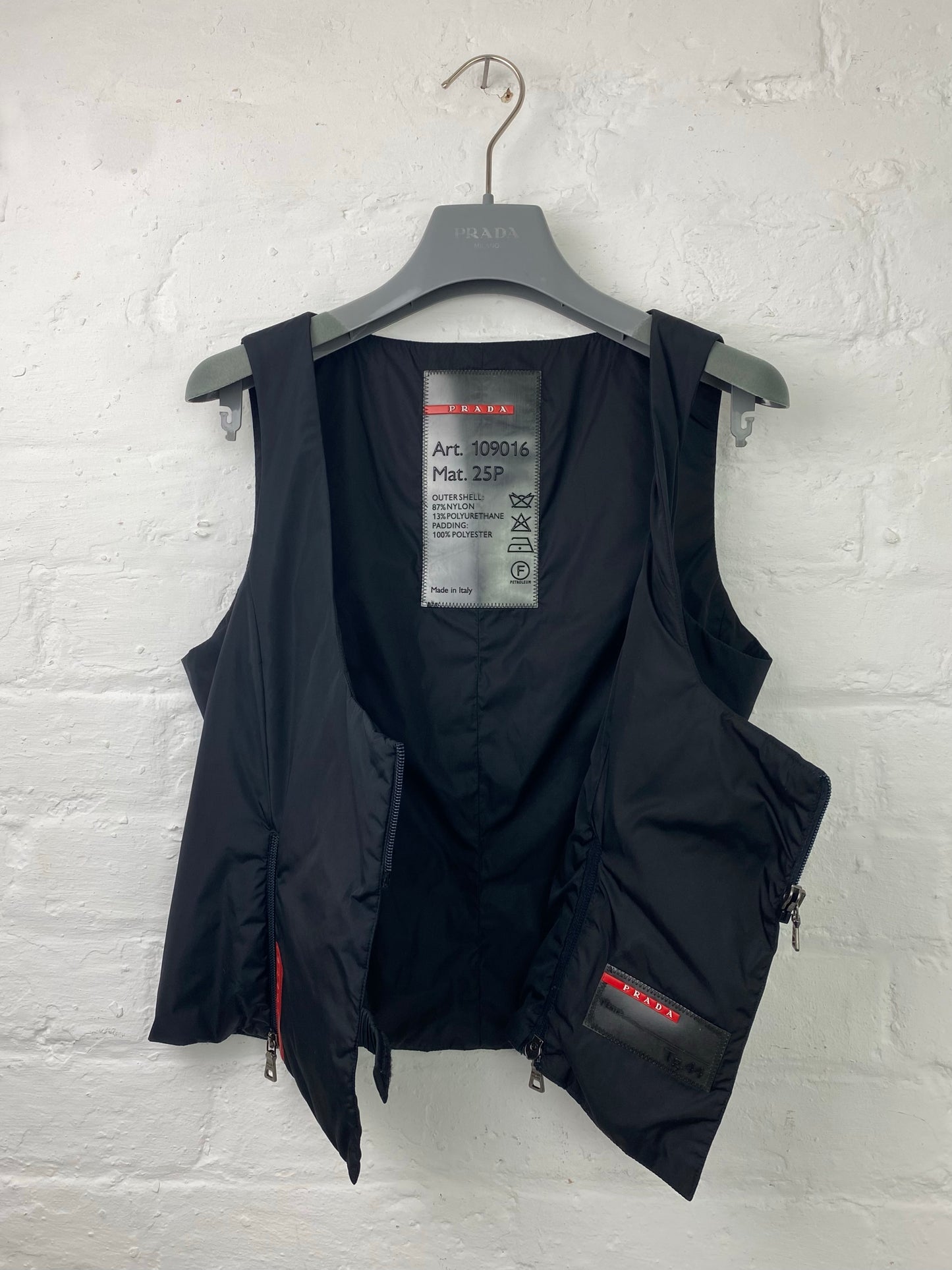 FW 99 Prada Sport Nylon Vest