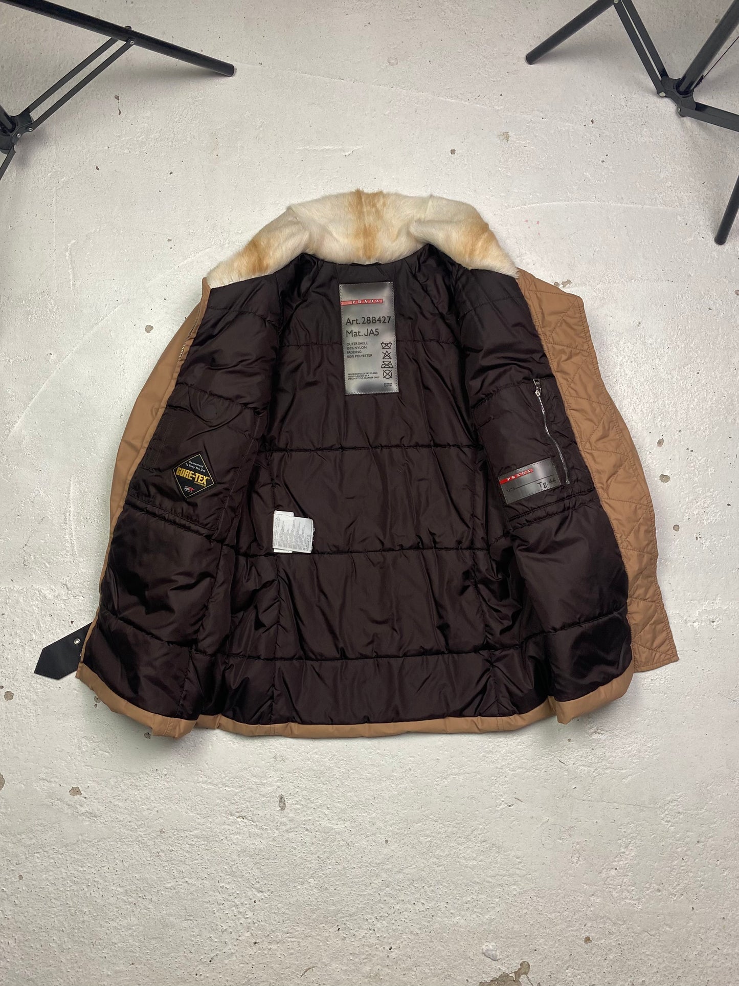 FW 01 Prada Sport Belted Ski Jacket