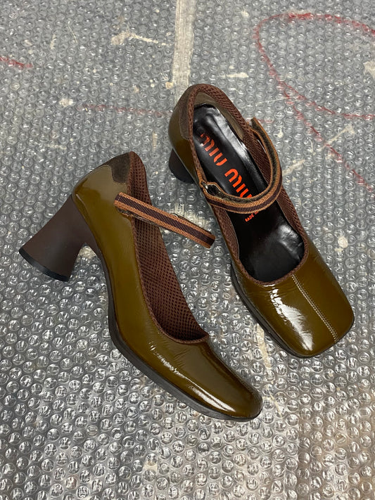 FW 99 Miu Miu Mary Jane Heels