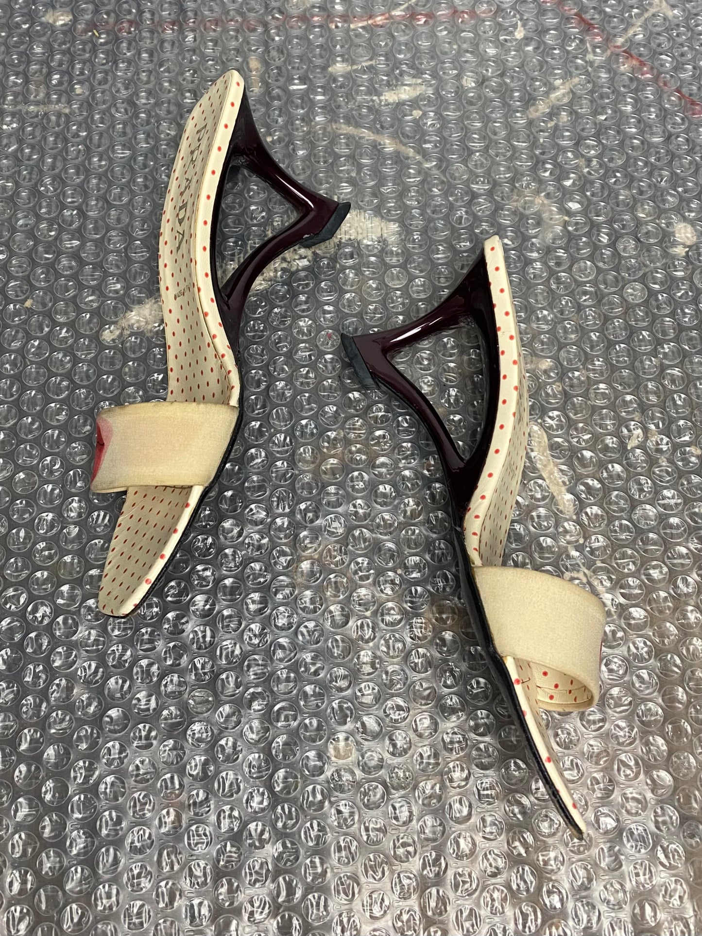 SS 00 Prada Lips Mules