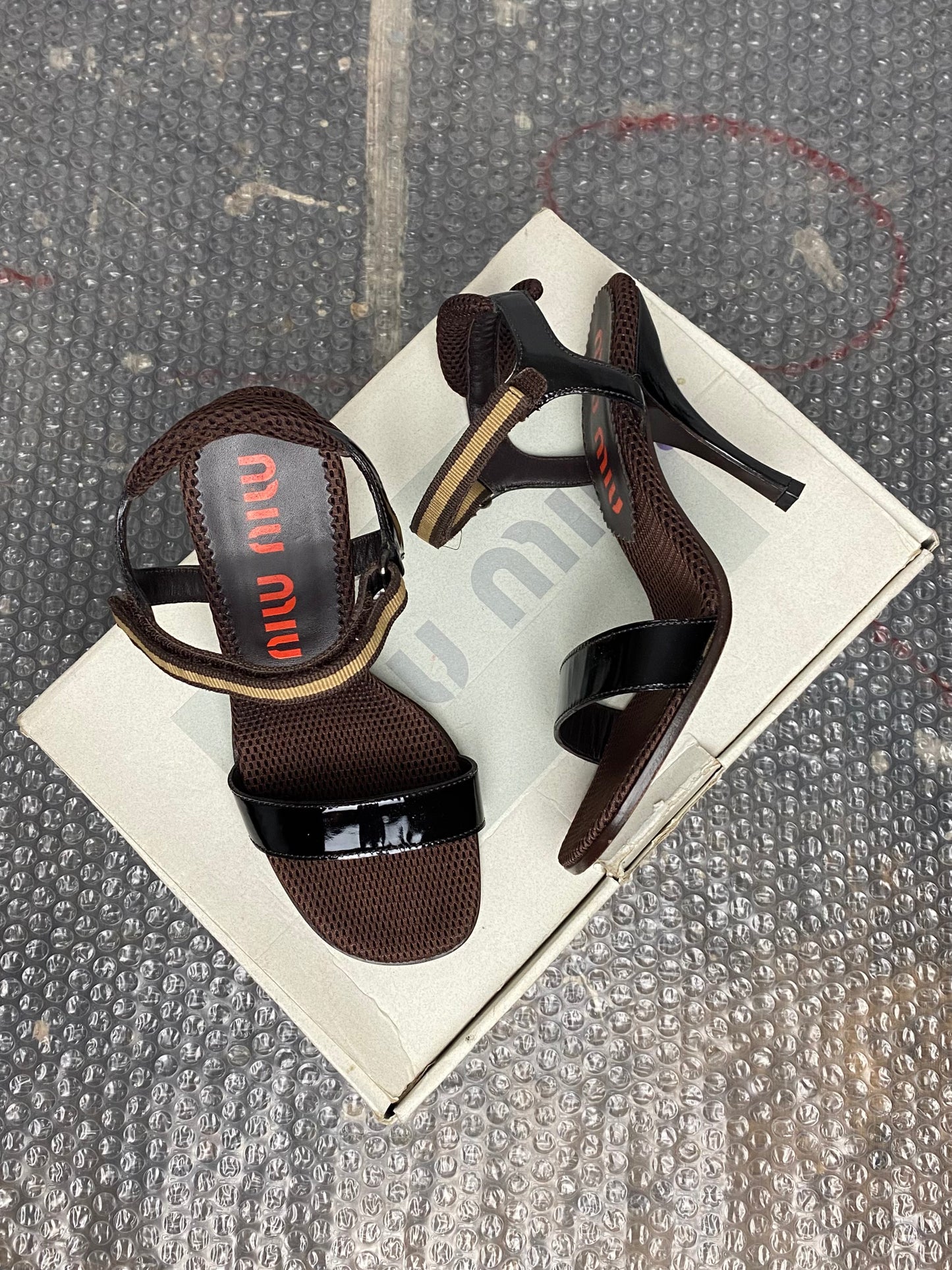 SS 99 Miu Miu Strap Heels