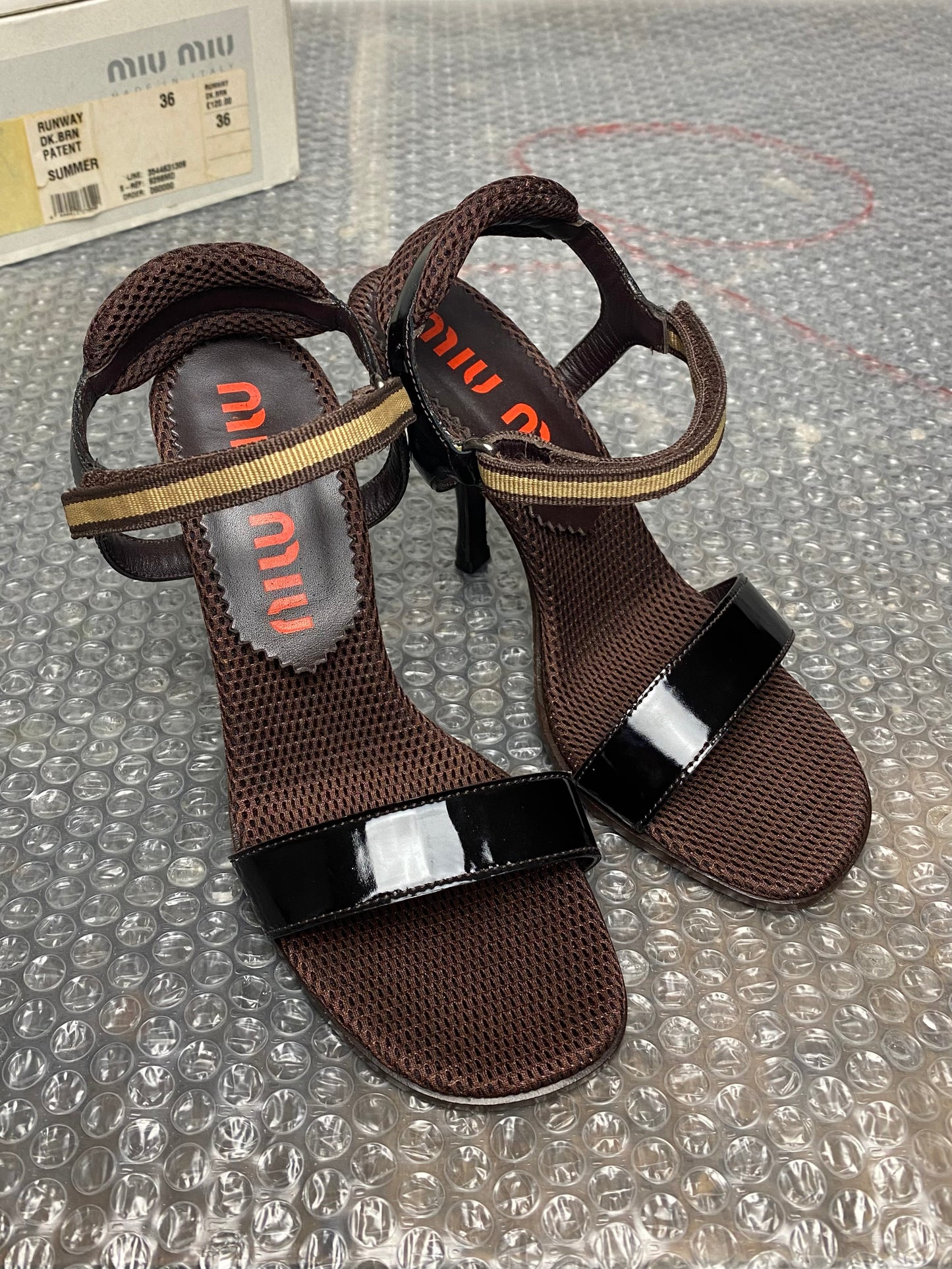 SS 99 Miu Miu Strap Heels